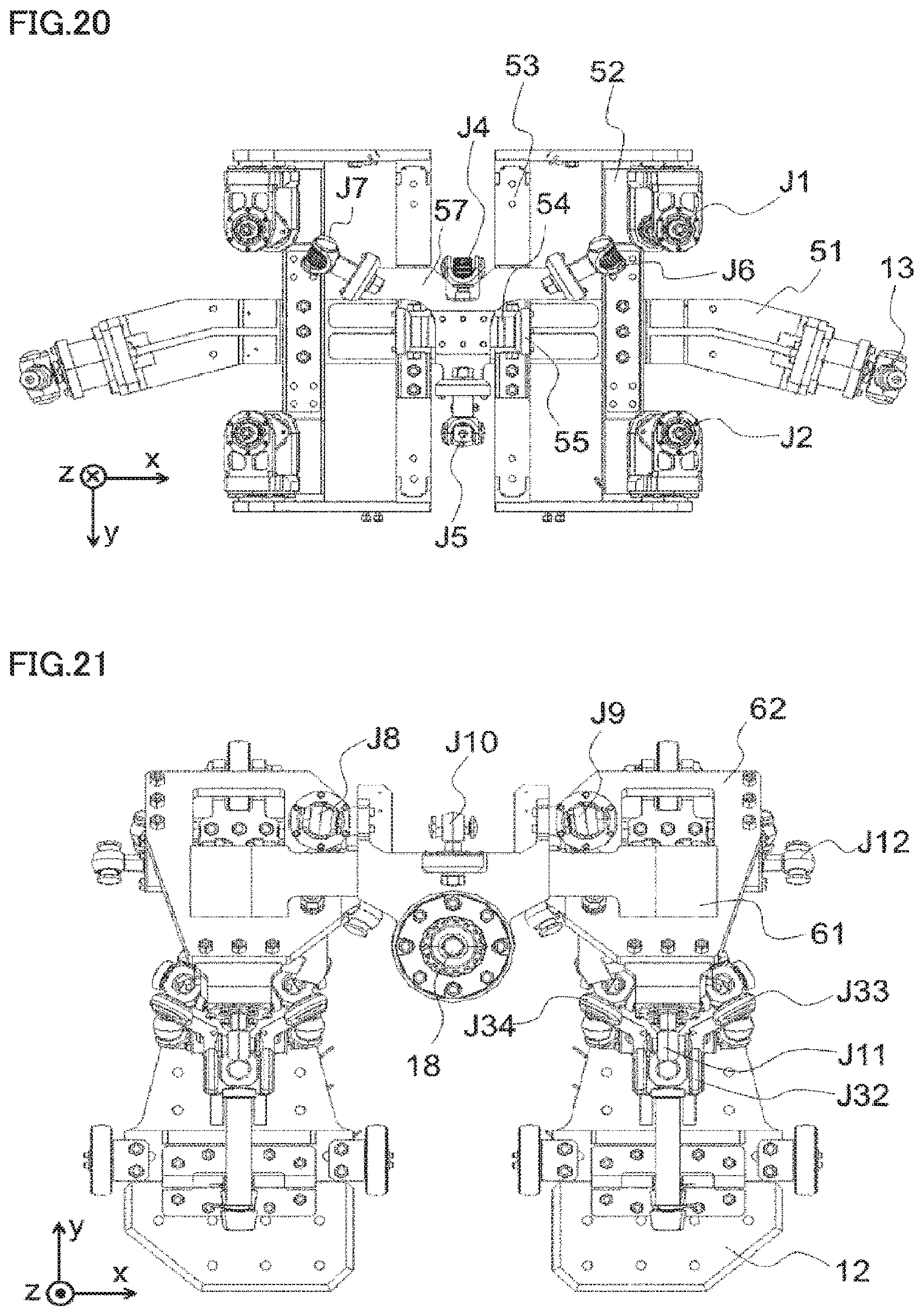 Patent US12103160 Figure 18 – Rotation connecting mechanism, robot, robot arm, and robot hand