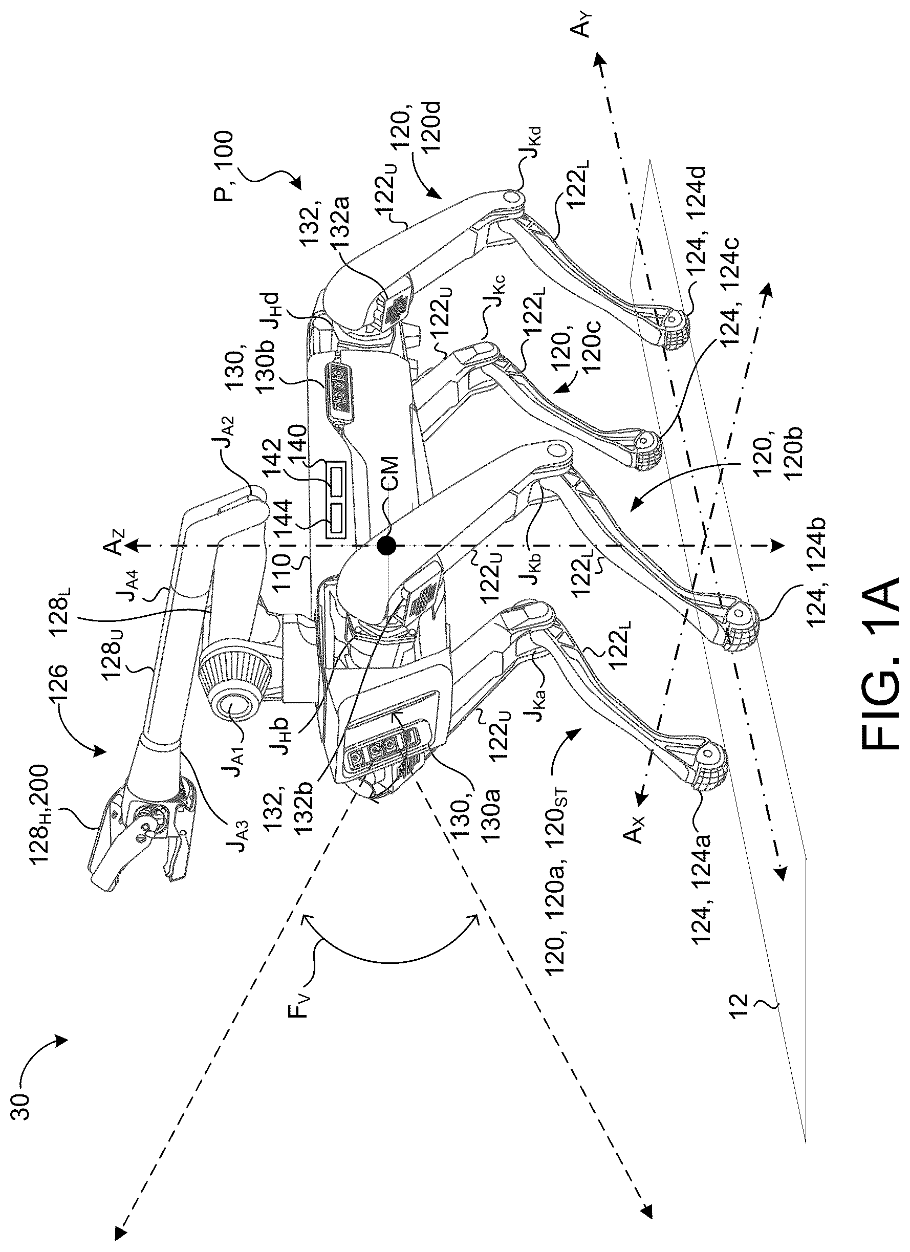 Patent US12103164 Figure 1 – Gripper mechanism