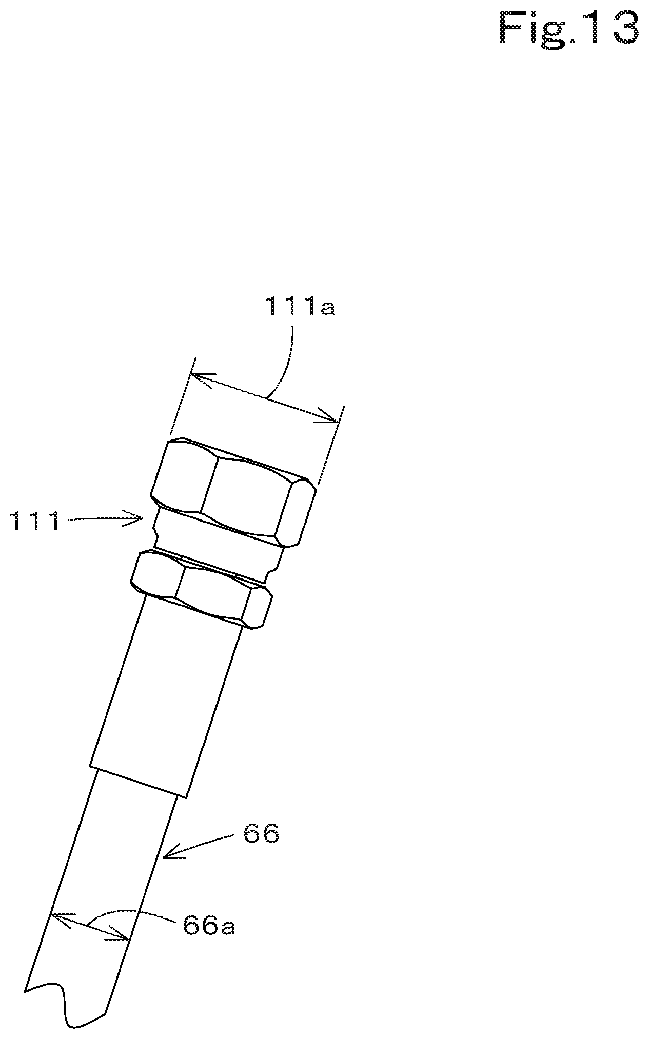 Patent US12103168 Figure 13 – Routing-member guide structure and working machine