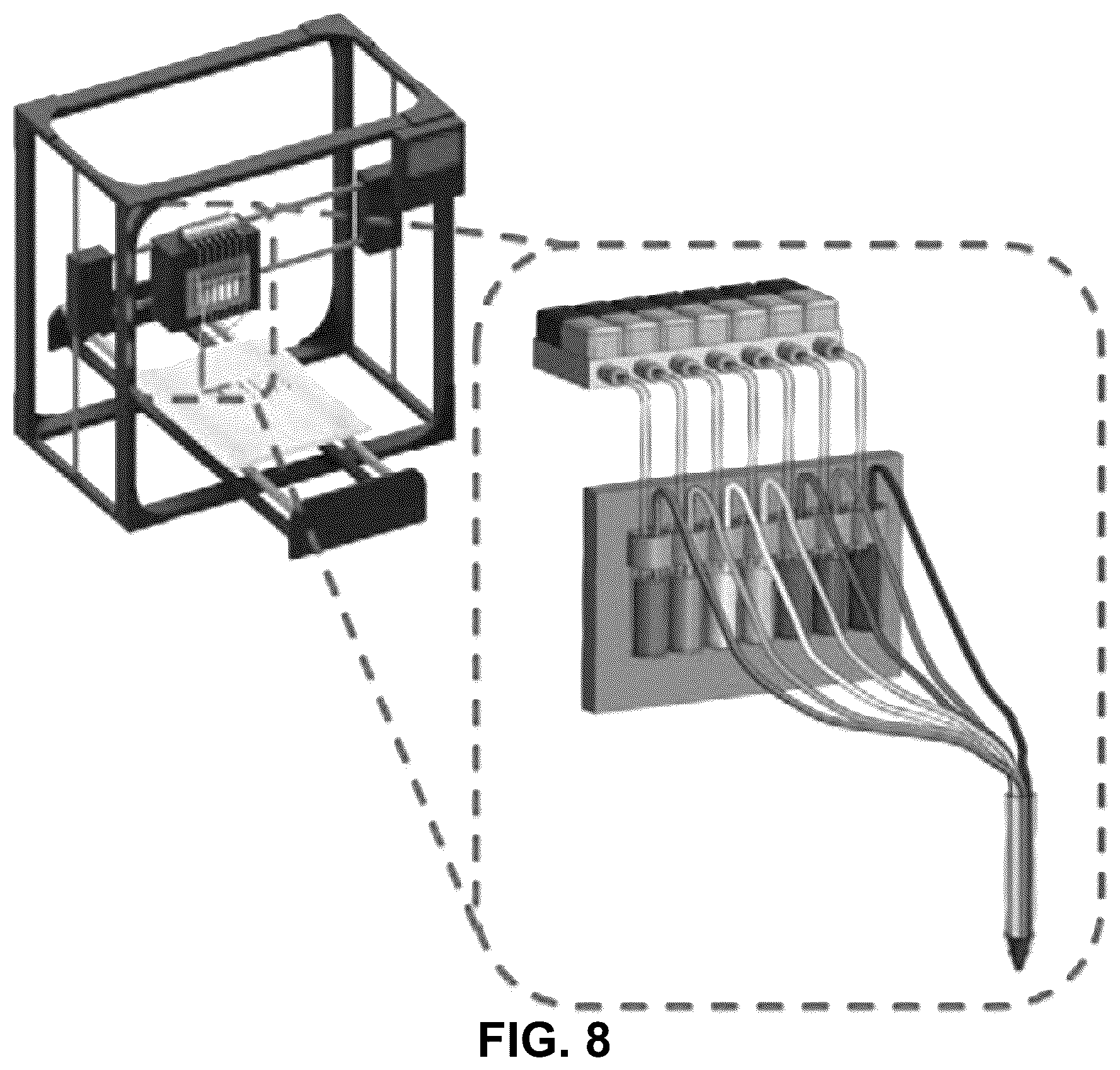 Patent US12103173 Figure 7 – Systems and methods for in vivo multi-material bioprinting