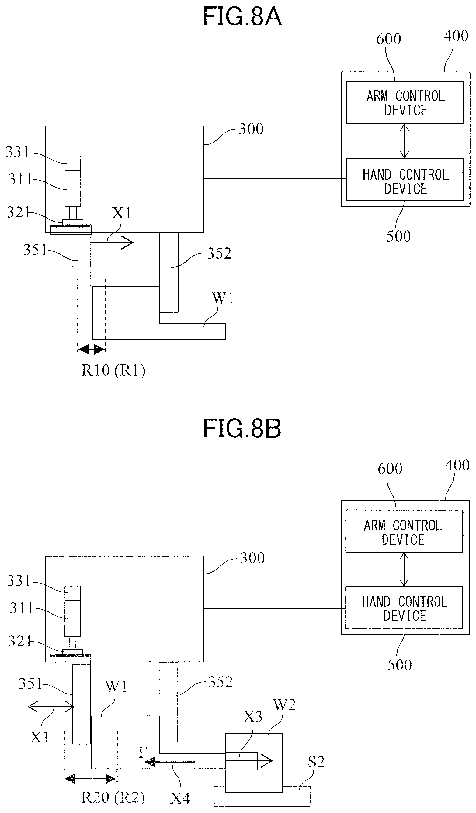 Patent US12103179 Figure 8 – Method of controlling robot body, method of manufacturing product, robot apparatus, and recording medium