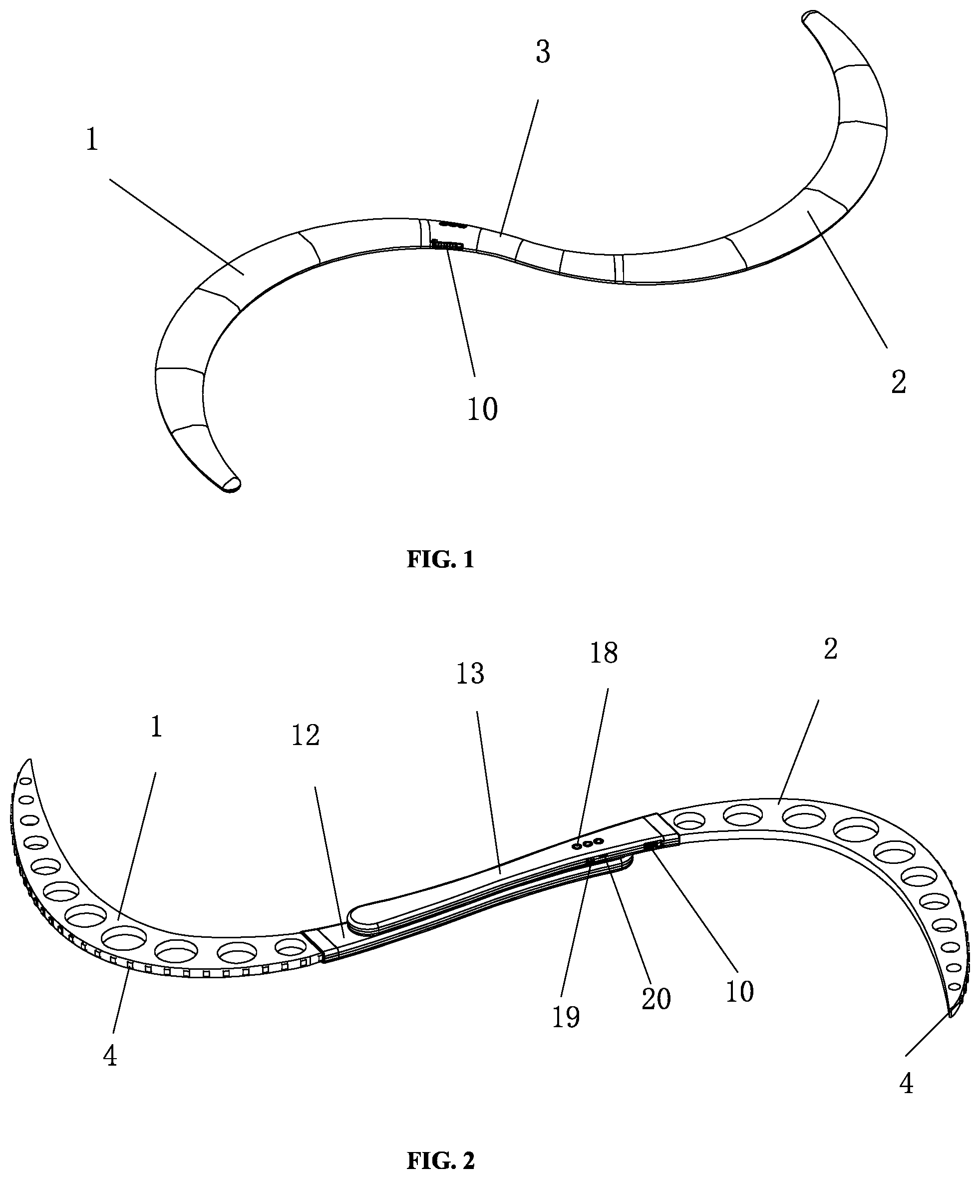 Patent US12103192 Figure 1 – Assembled visual machete