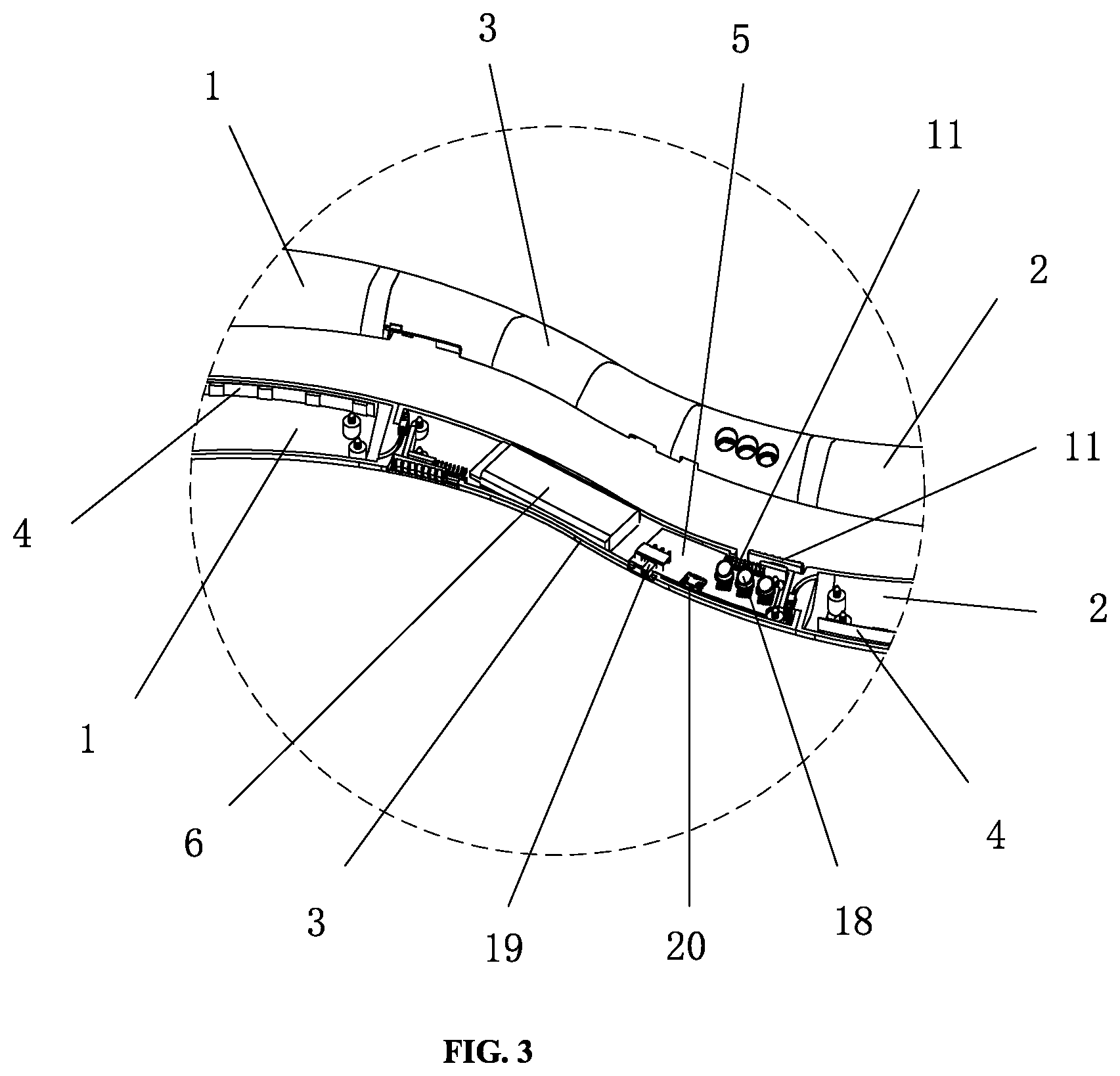 Patent US12103192 Figure 2 – Assembled visual machete