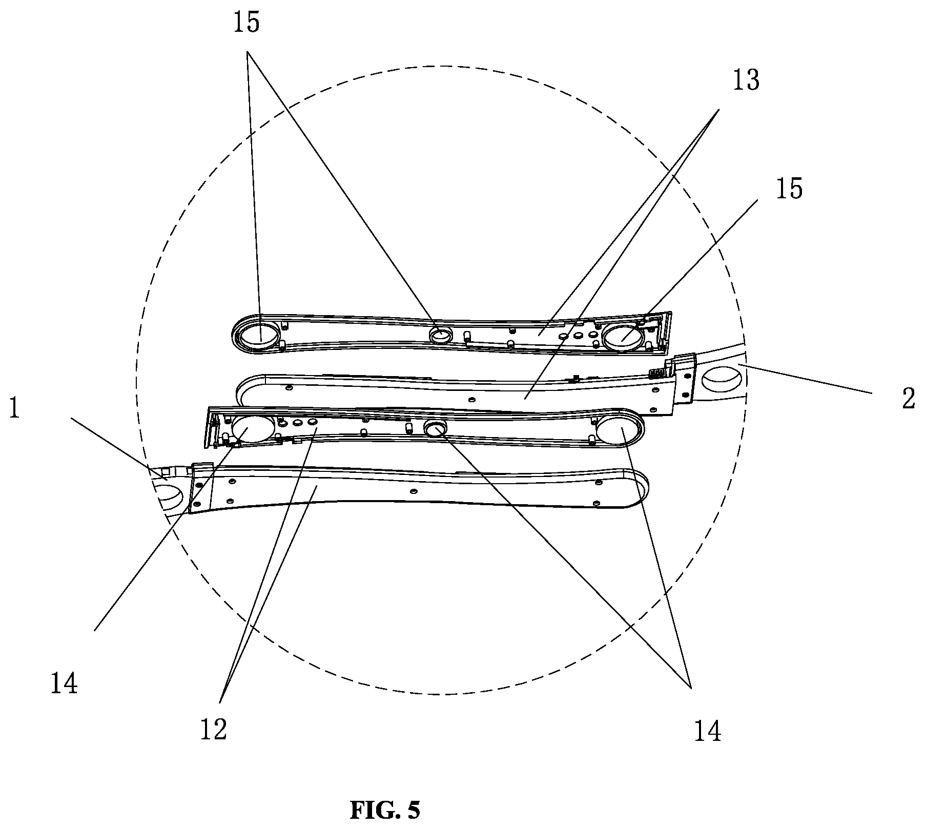 Patent US12103192 Figure 4 – Assembled visual machete