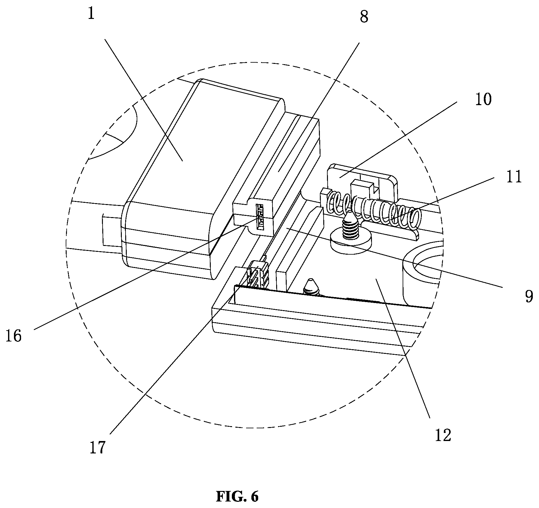 Patent US12103192 Figure 5 – Assembled visual machete
