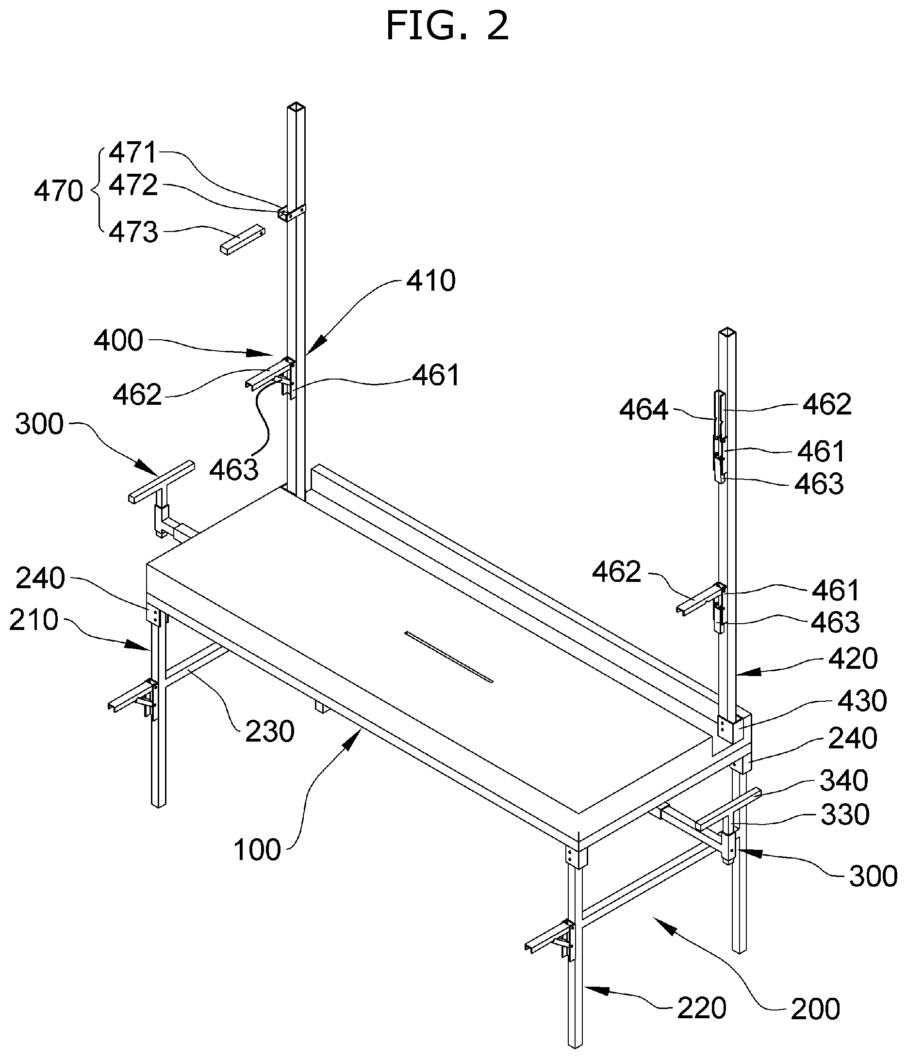 Patent US12103193 Figure 2 – Multipurpose cutter table