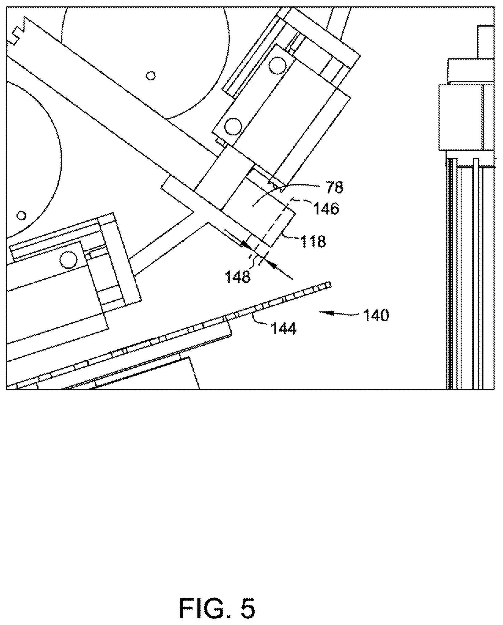 Patent US12103194 Figure 5 – Apparatus, systems, and methods for machining material