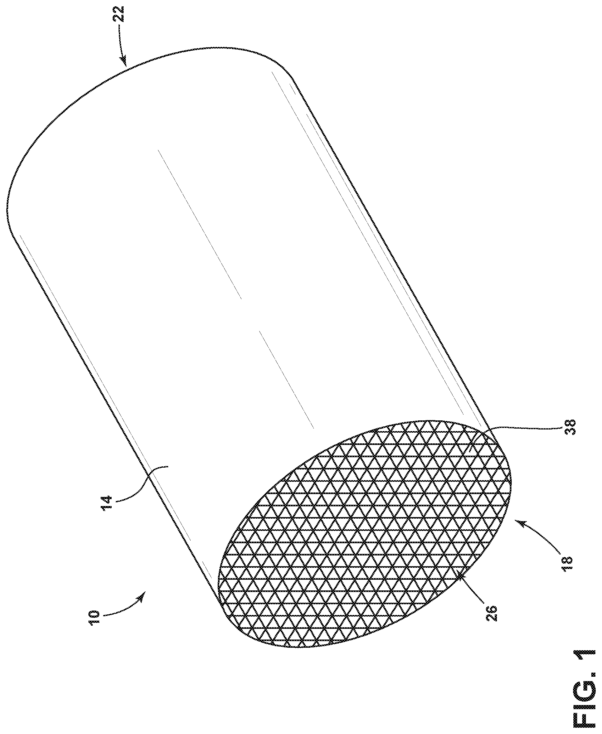 Patent US12103195 Figure 1 – Methods of plugging a permeable porous cellular body