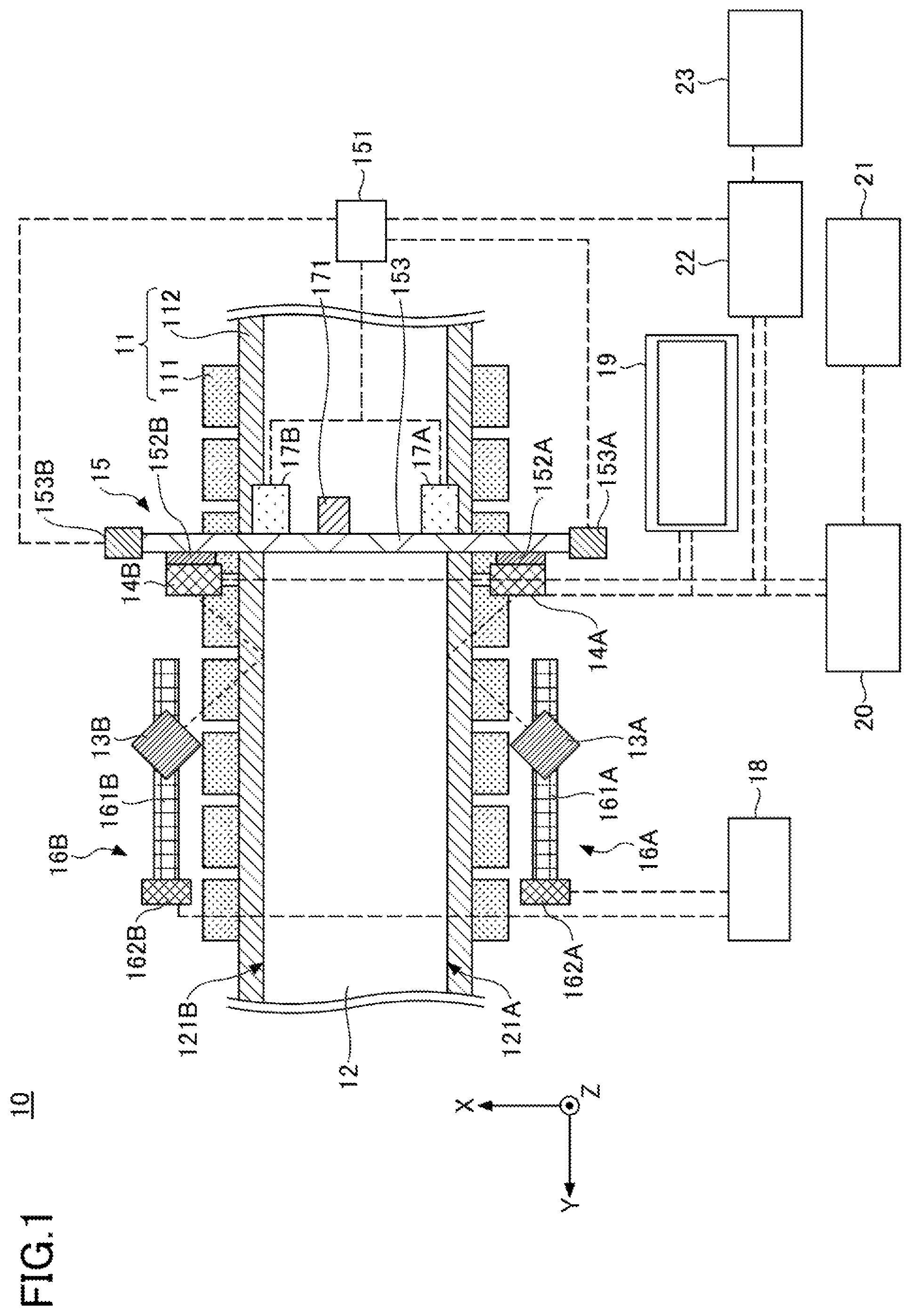 Patent US12103196 Figure 1 – Inspection apparatus, plate-shaped object manufacturing apparatus, inspection method, and plate-shaped object manufacturing method
