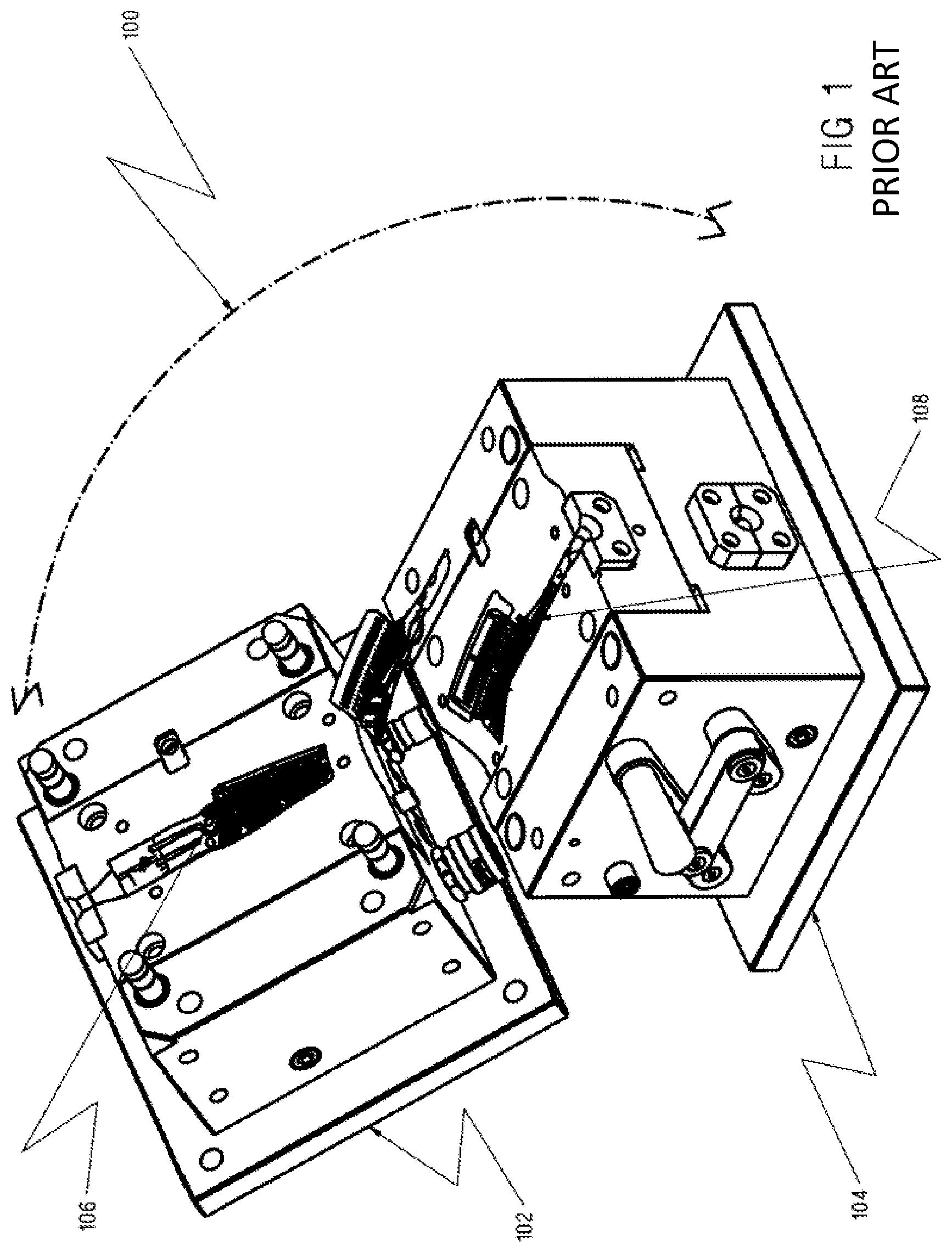 Patent US12103197 Figure 1 – Method and apparatus for improving core manufacturing for gas turbine components