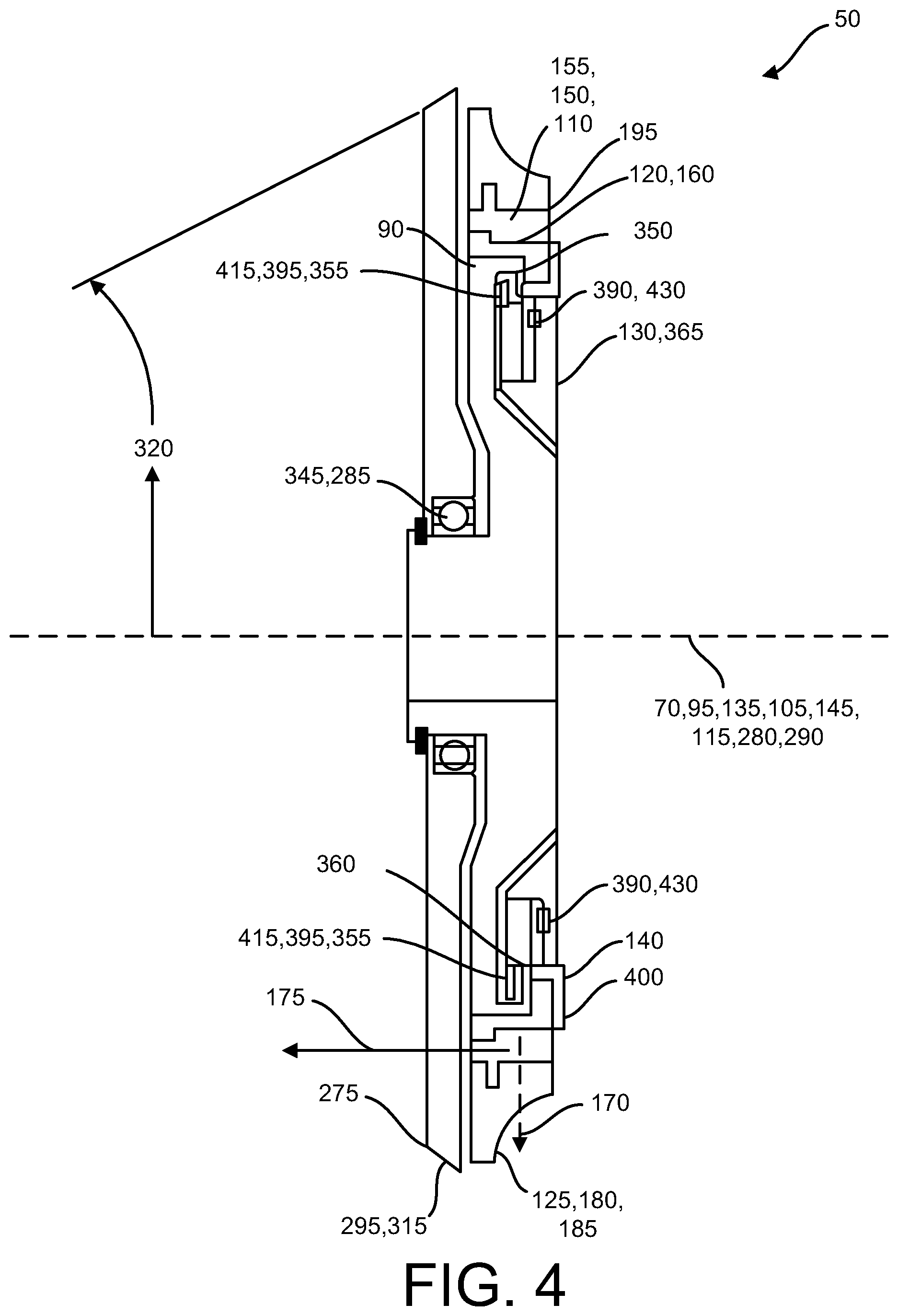 Patent US12103198 Figure 4 – Material trimming system