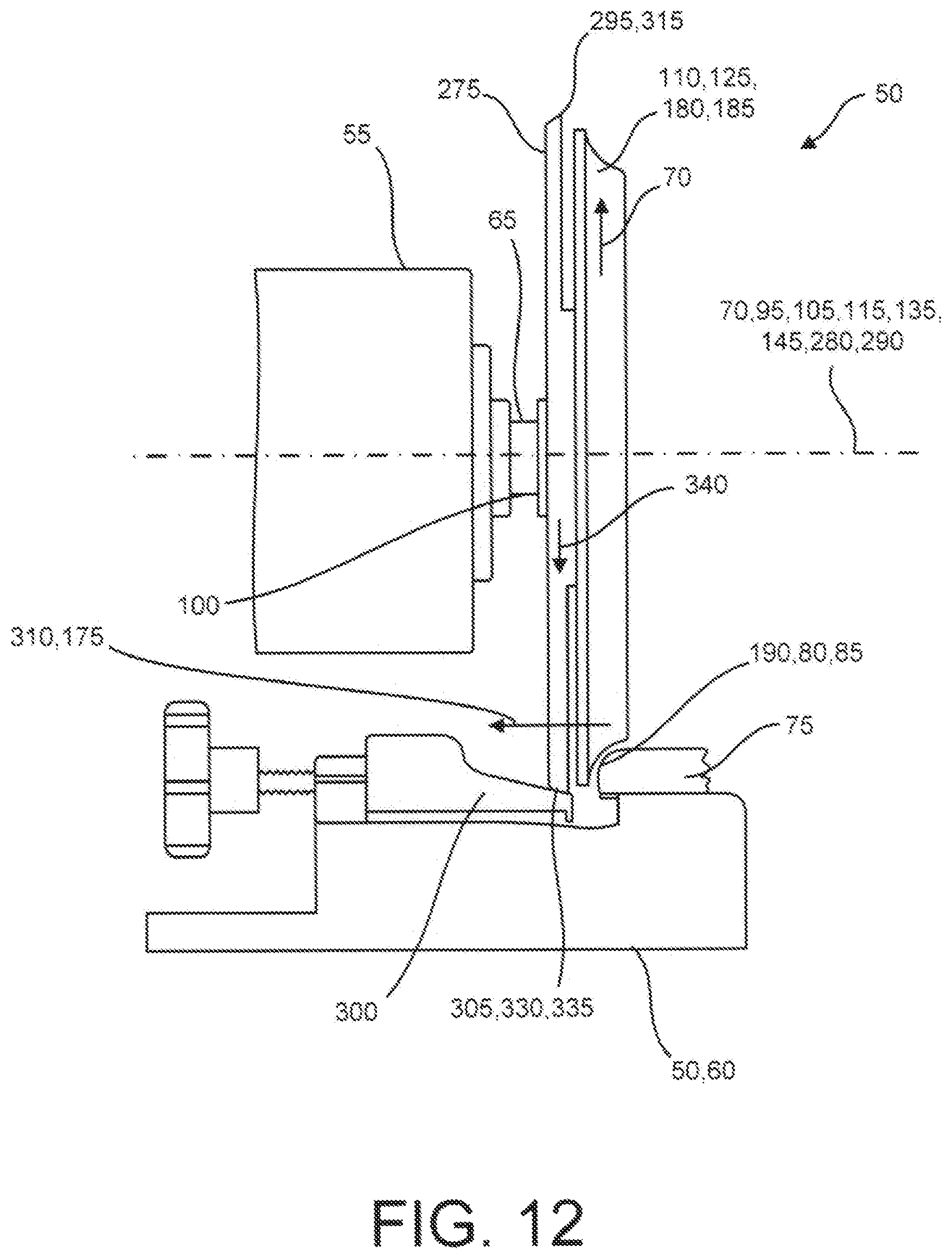 Patent US12103198 Figure 12 – Material trimming system