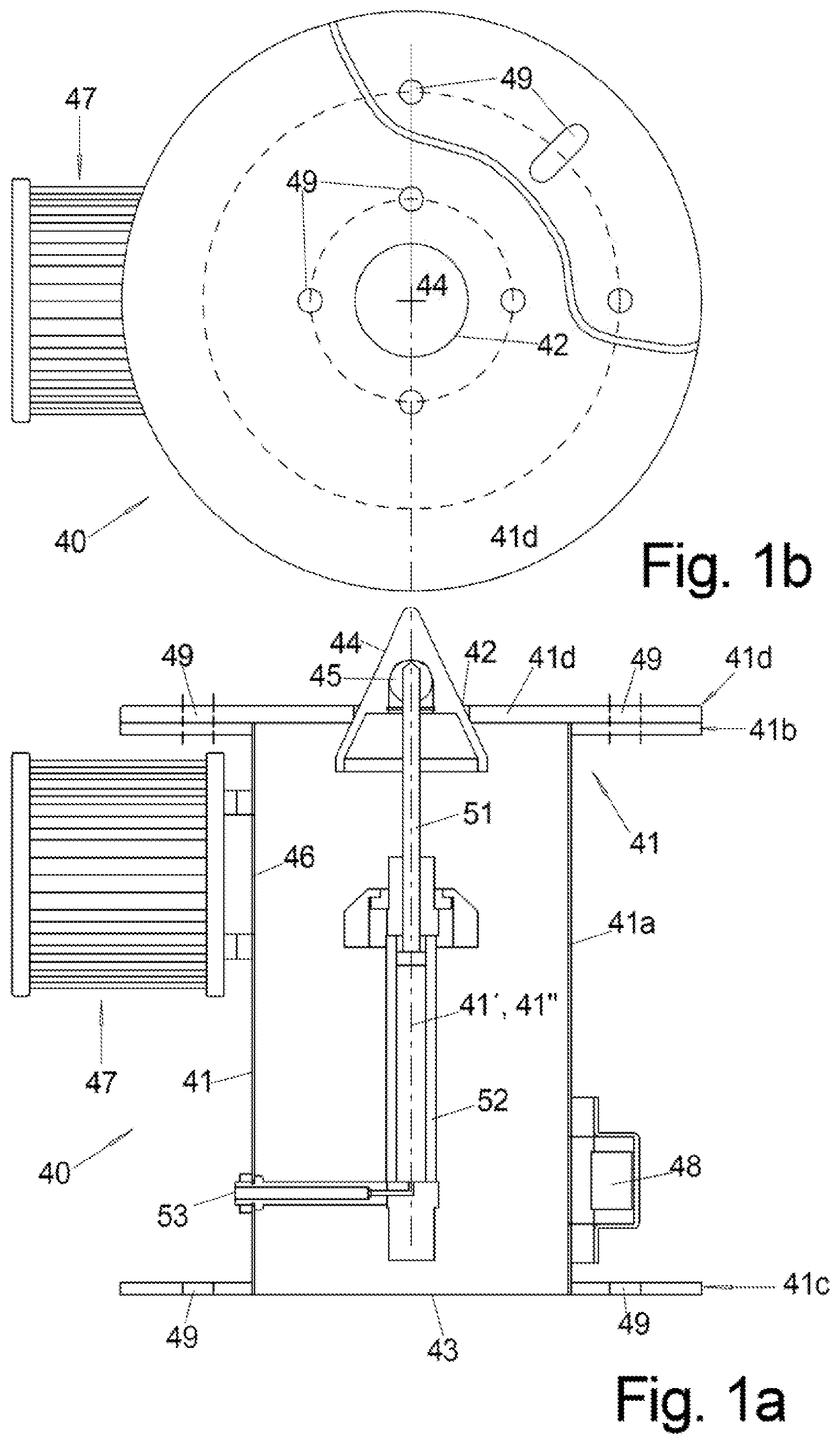 Patent US12103203 Figure 1 – Device, kit and method for treating bulk products