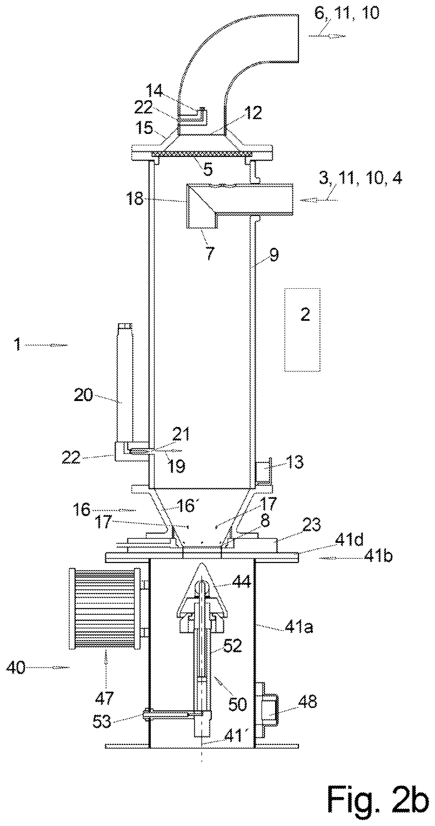 Patent US12103203 Figure 4 – Device, kit and method for treating bulk products