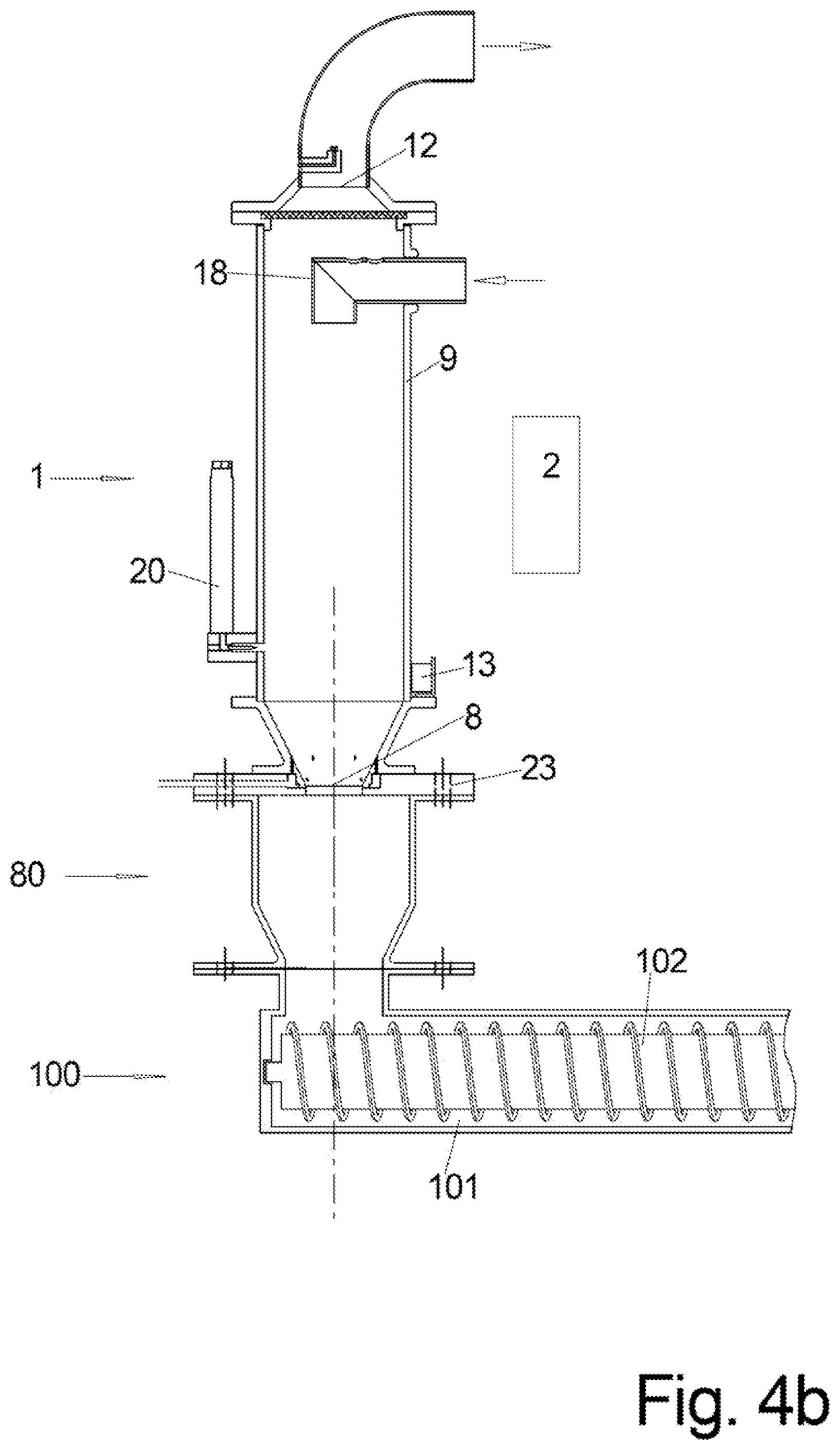 Patent US12103203 Figure 8 – Device, kit and method for treating bulk products