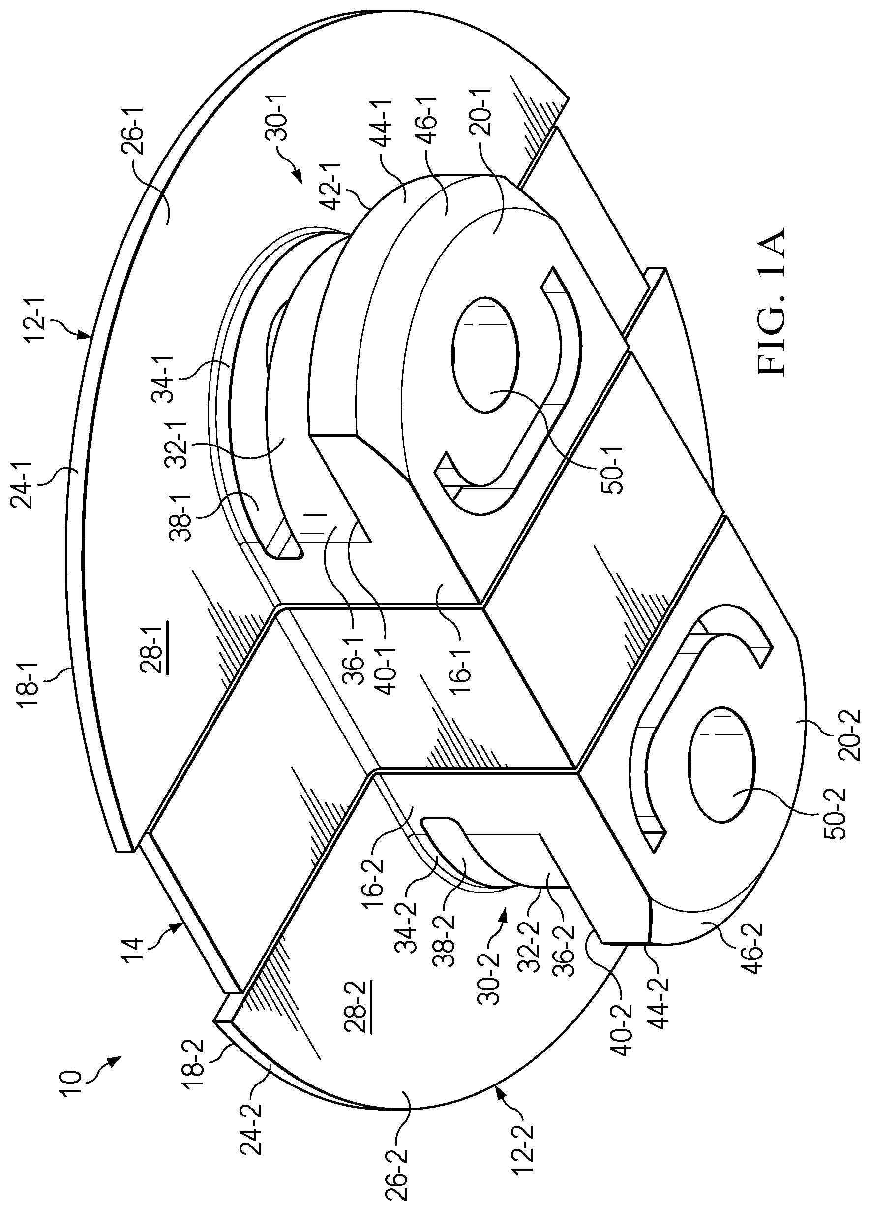 Patent US12103205 Figure 1 – Method and apparatus for holding glove molds