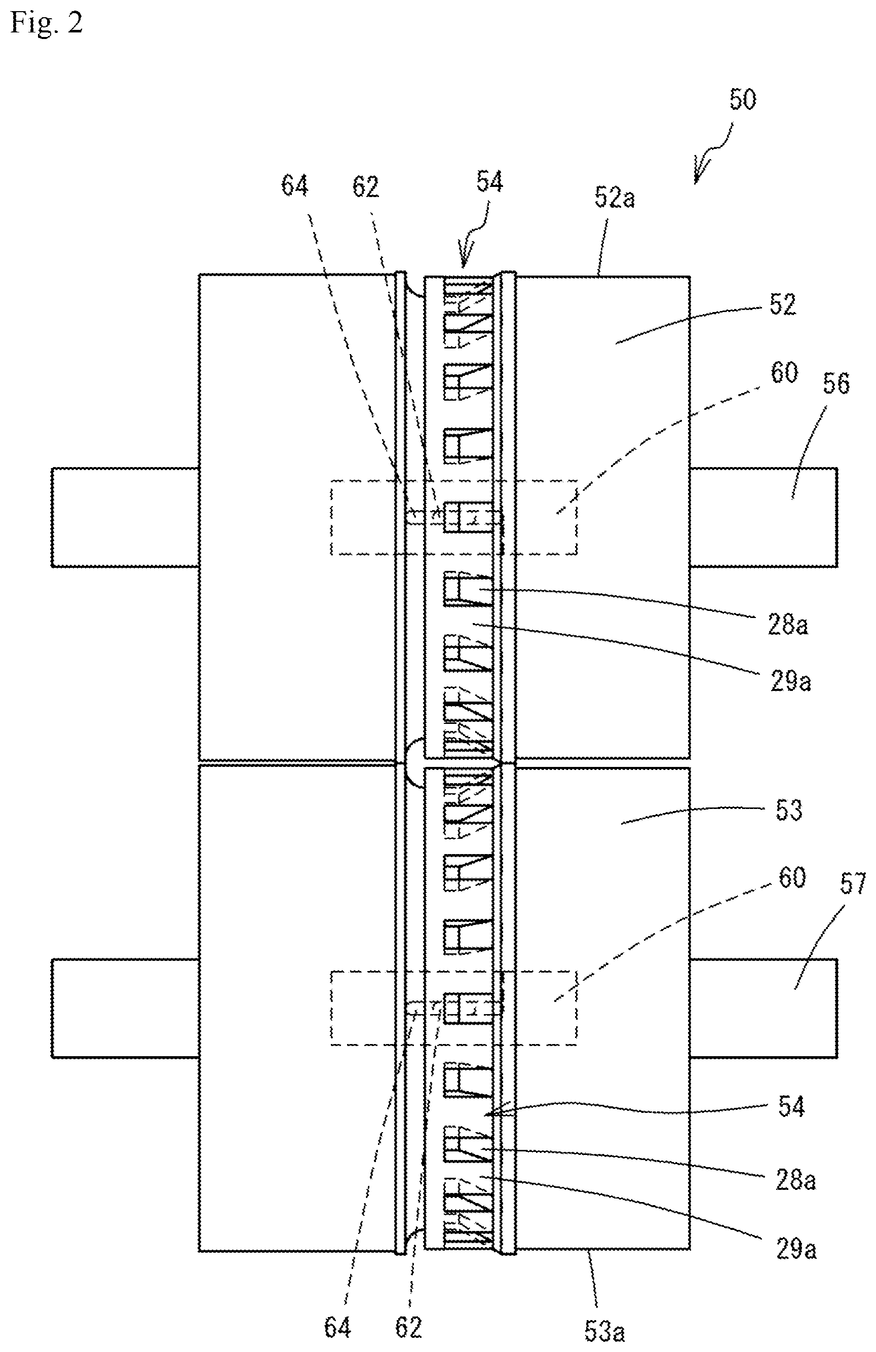 Patent US12103207 Figure 2 – Manufacturing method of cover material fastening member and manufacturing apparatus of cover material fastening member