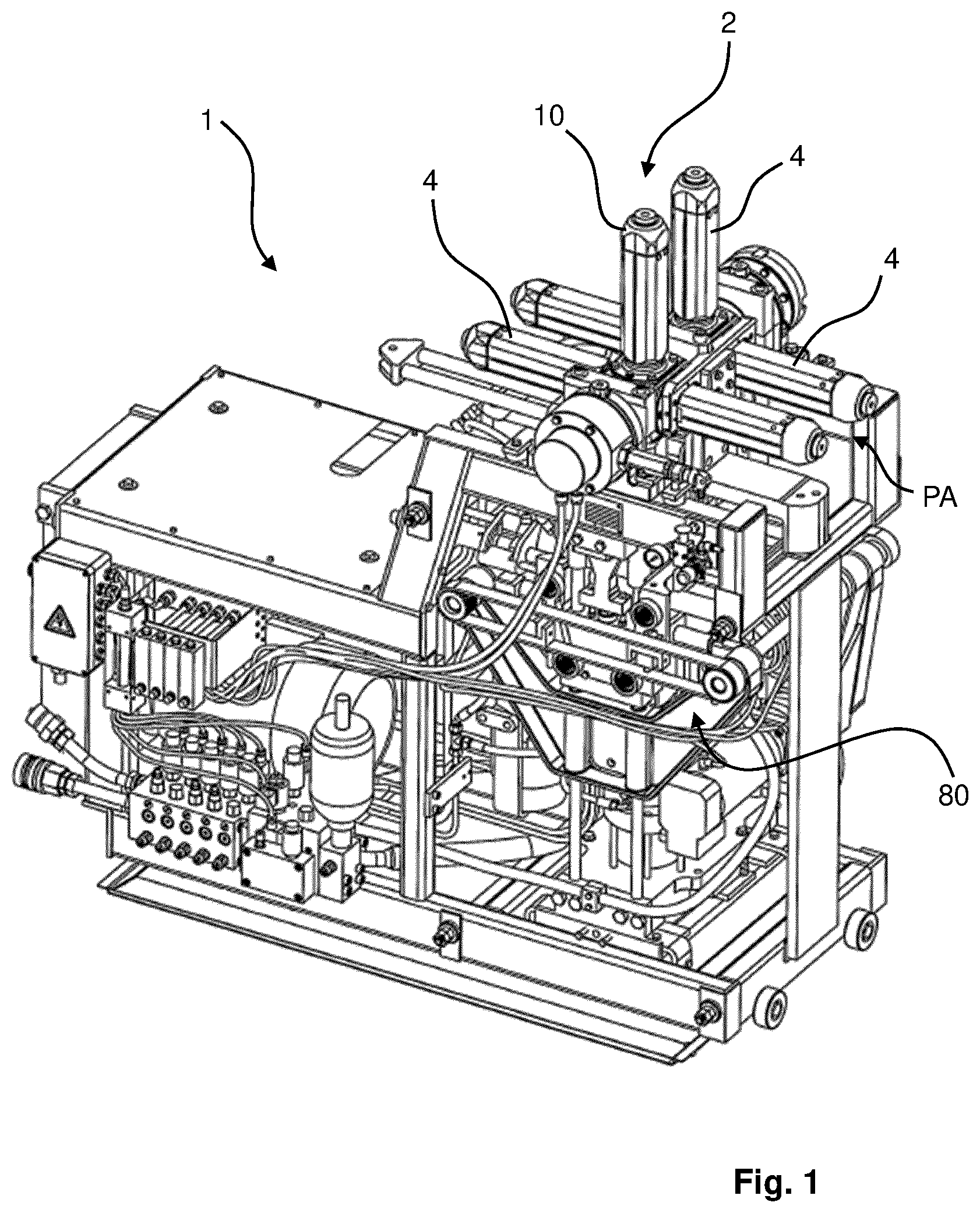 Patent US12103210 Figure 1 – Inner mold tool