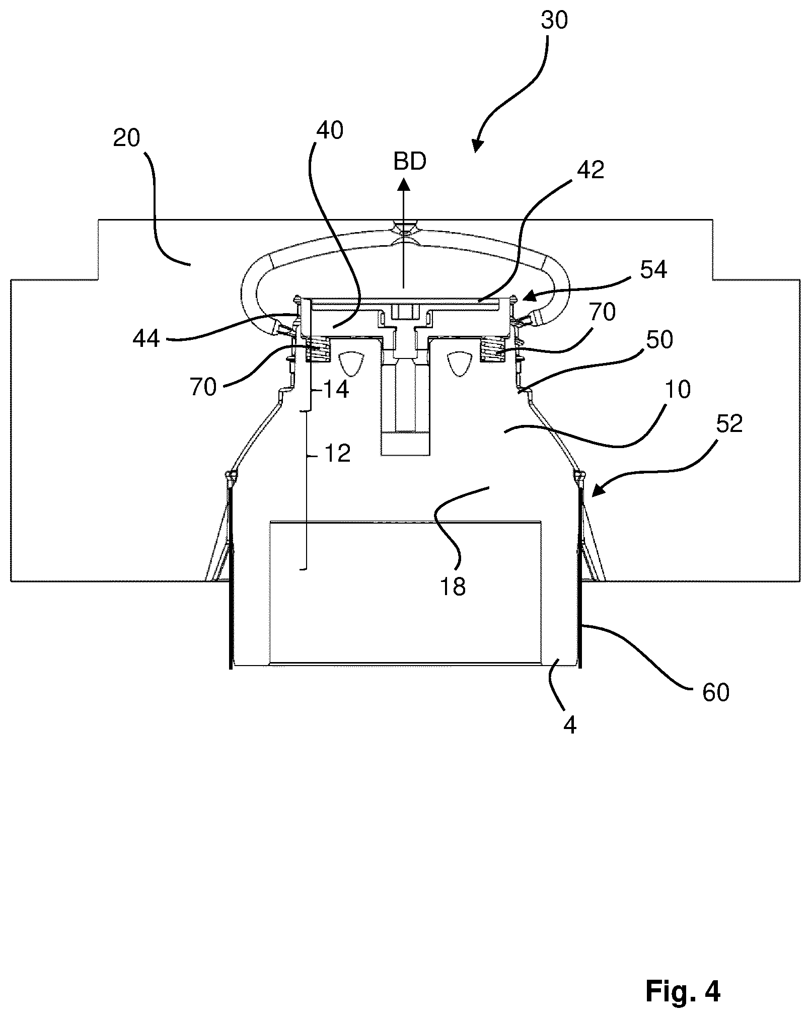 Patent US12103210 Figure 4 – Inner mold tool