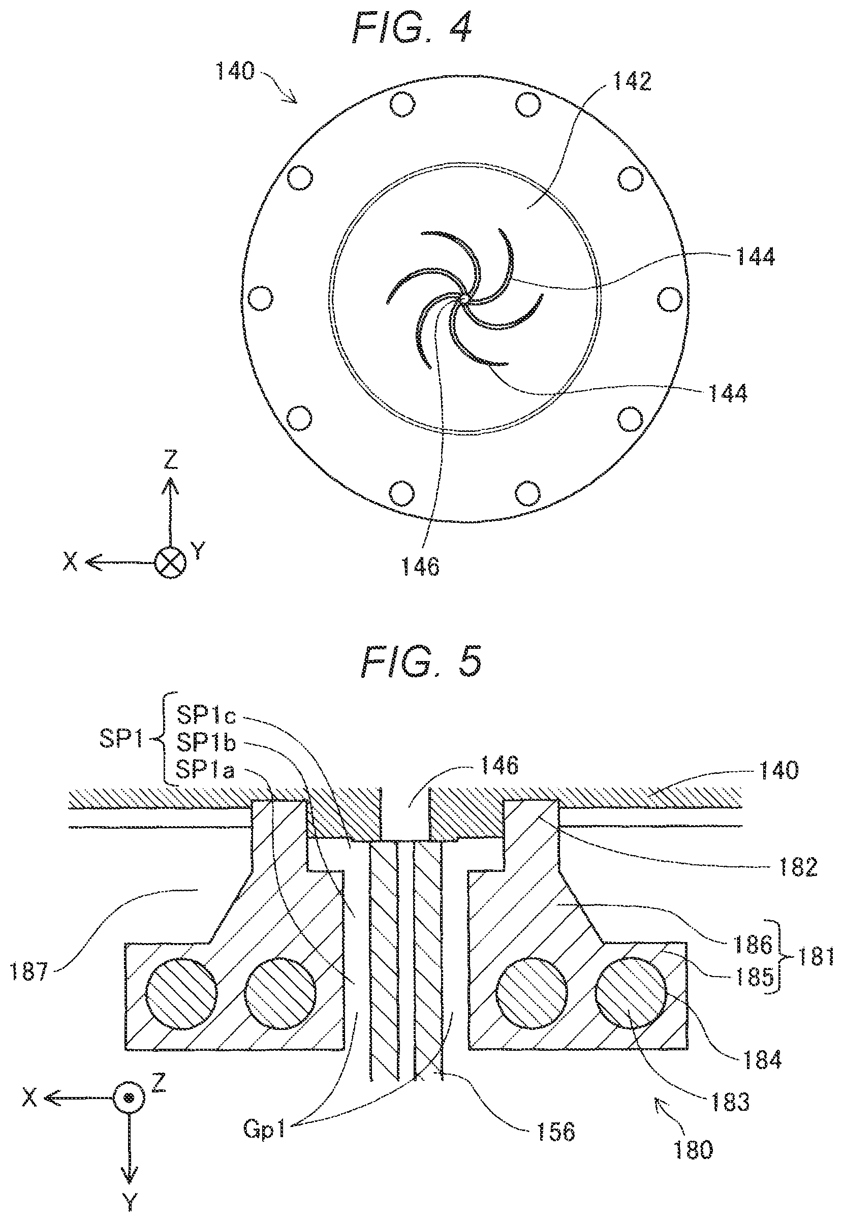 Patent US12103211 Figure 4 – Plasticizing device, injection molding device, and three-dimensional modeling device