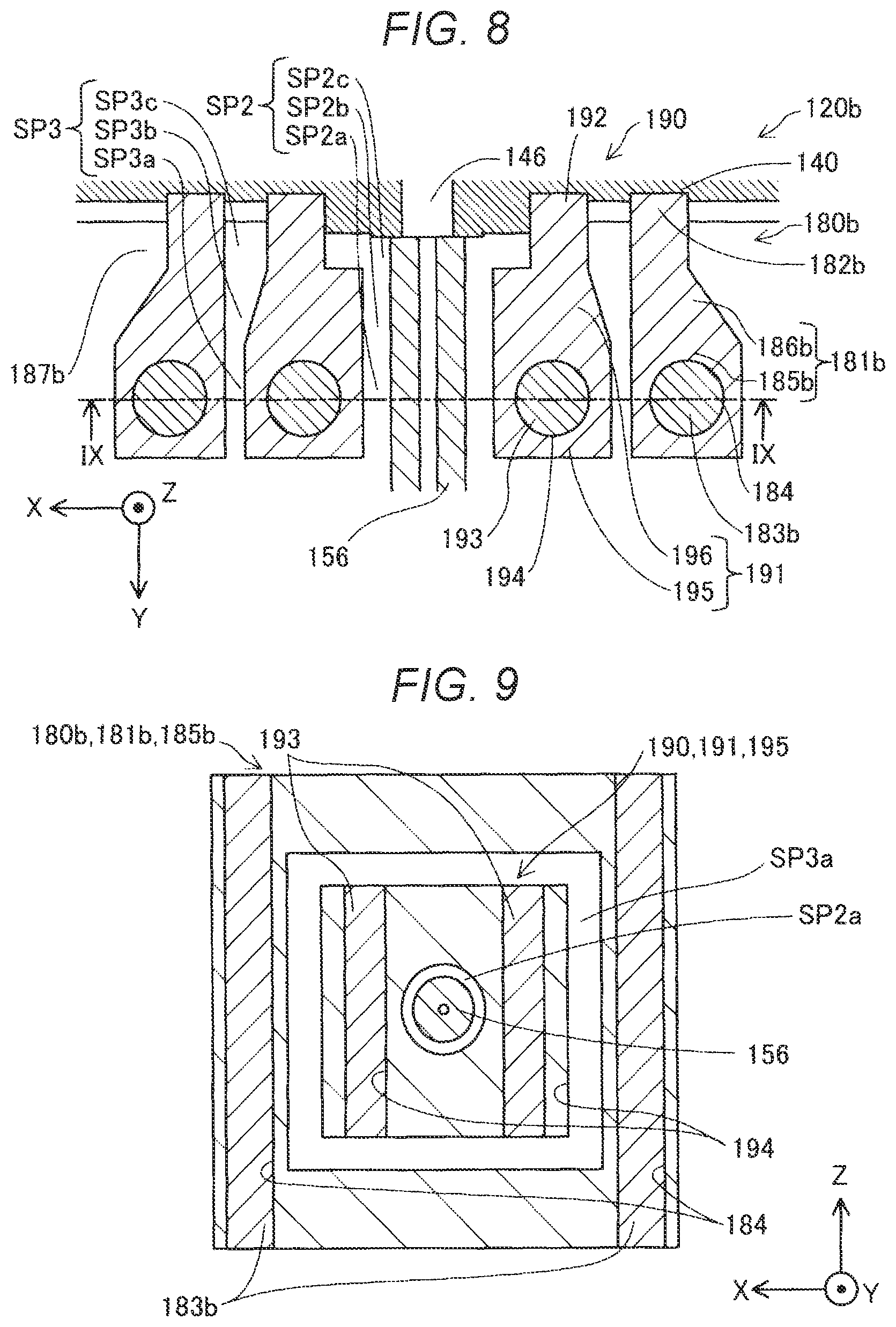 Patent US12103211 Figure 7 – Plasticizing device, injection molding device, and three-dimensional modeling device