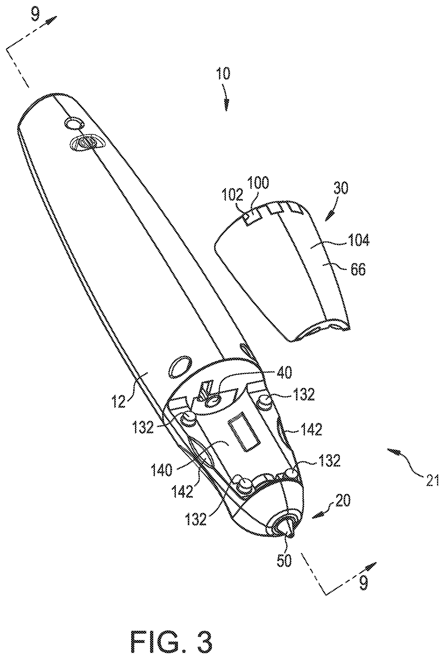 Patent US12103214 Figure 3 – Hand-held three-dimensional drawing device