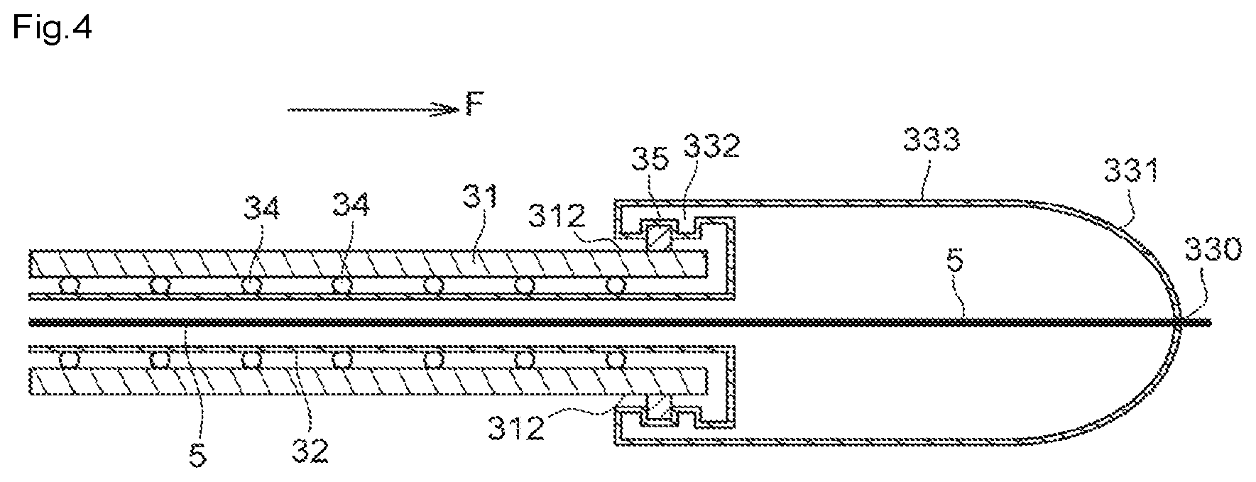 Patent US12103215 Figure 4 – Device for manufacturing an electrode for a battery comprising an extruder having a current collector