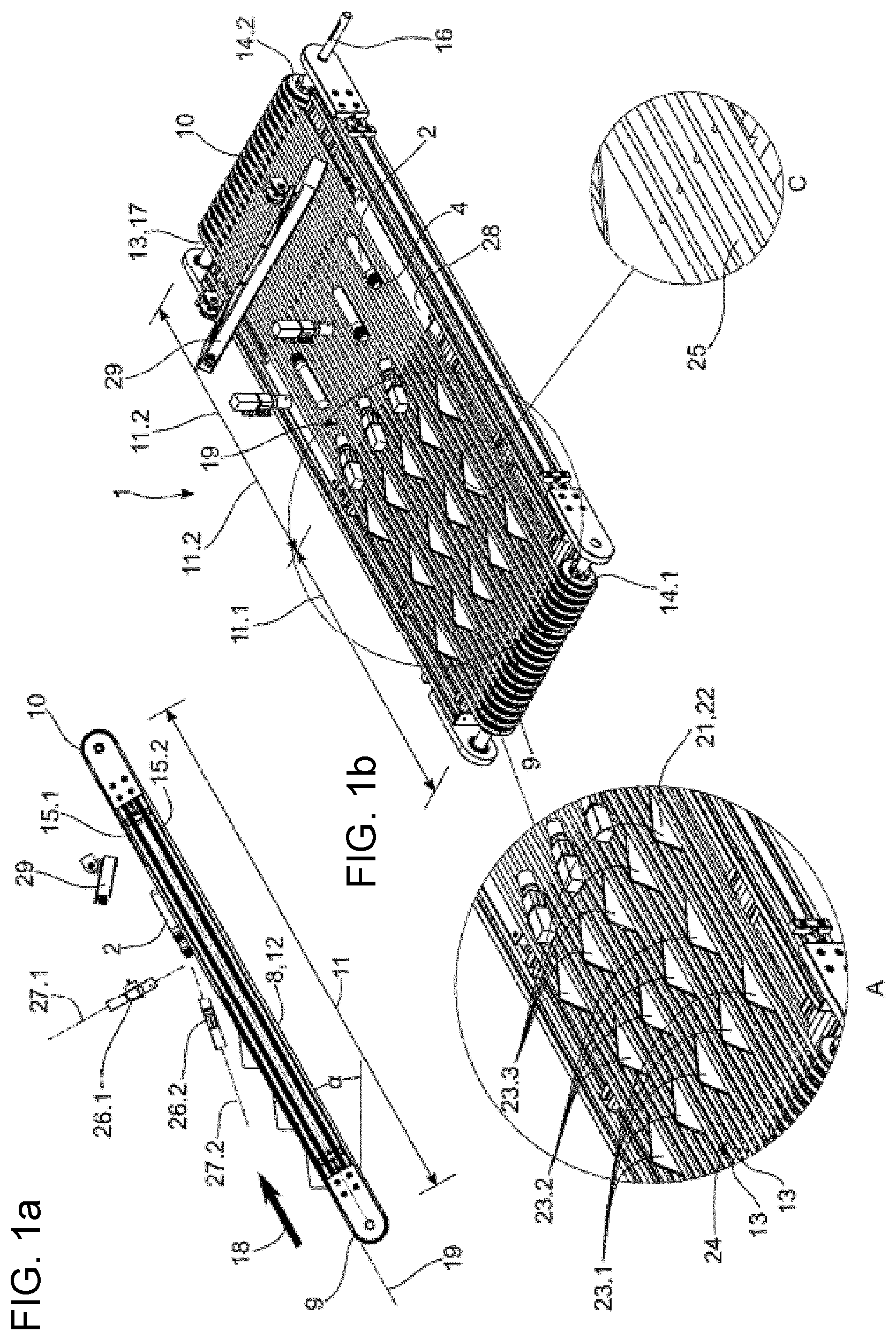 Patent US12103219 Figure 1 – Method and device for testing preforms