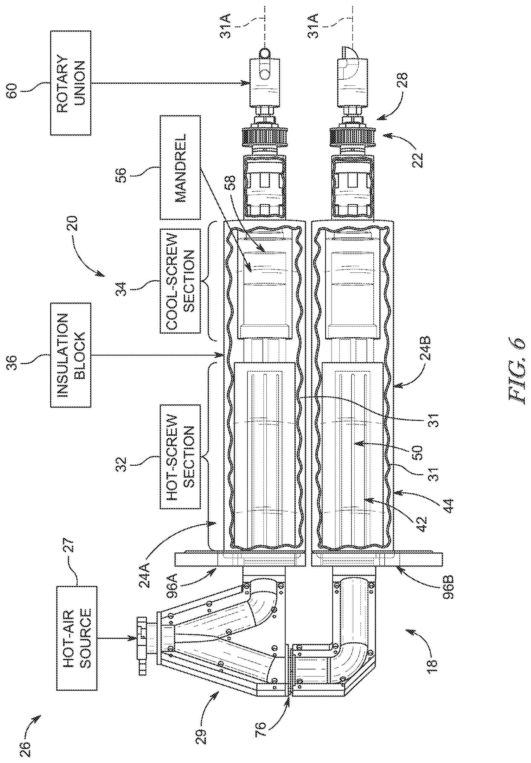 Patent US12103221 Figure 5 – Brim-forming machine and method of use