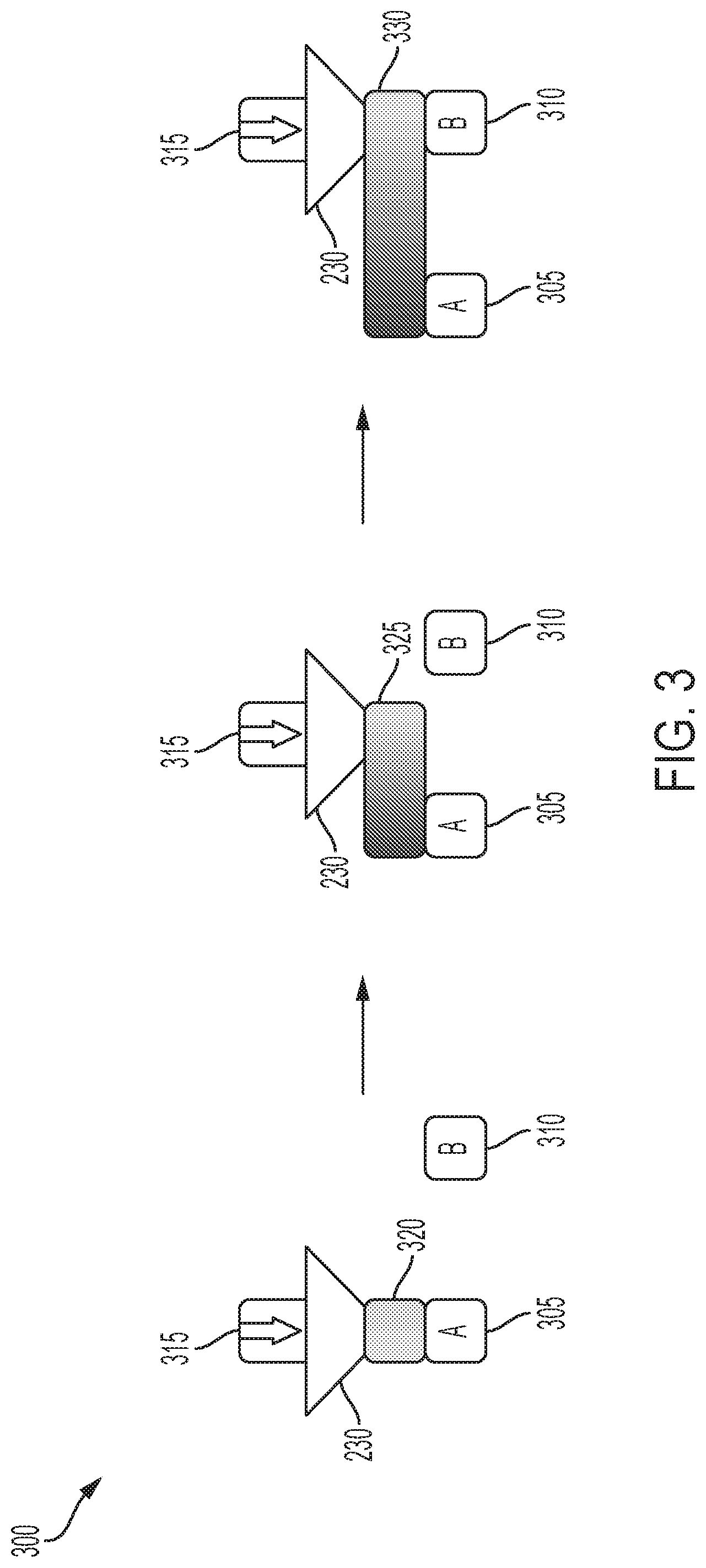 Patent US12103222 Figure 3 – Methods and systems for drawn fused filament fabrication printing