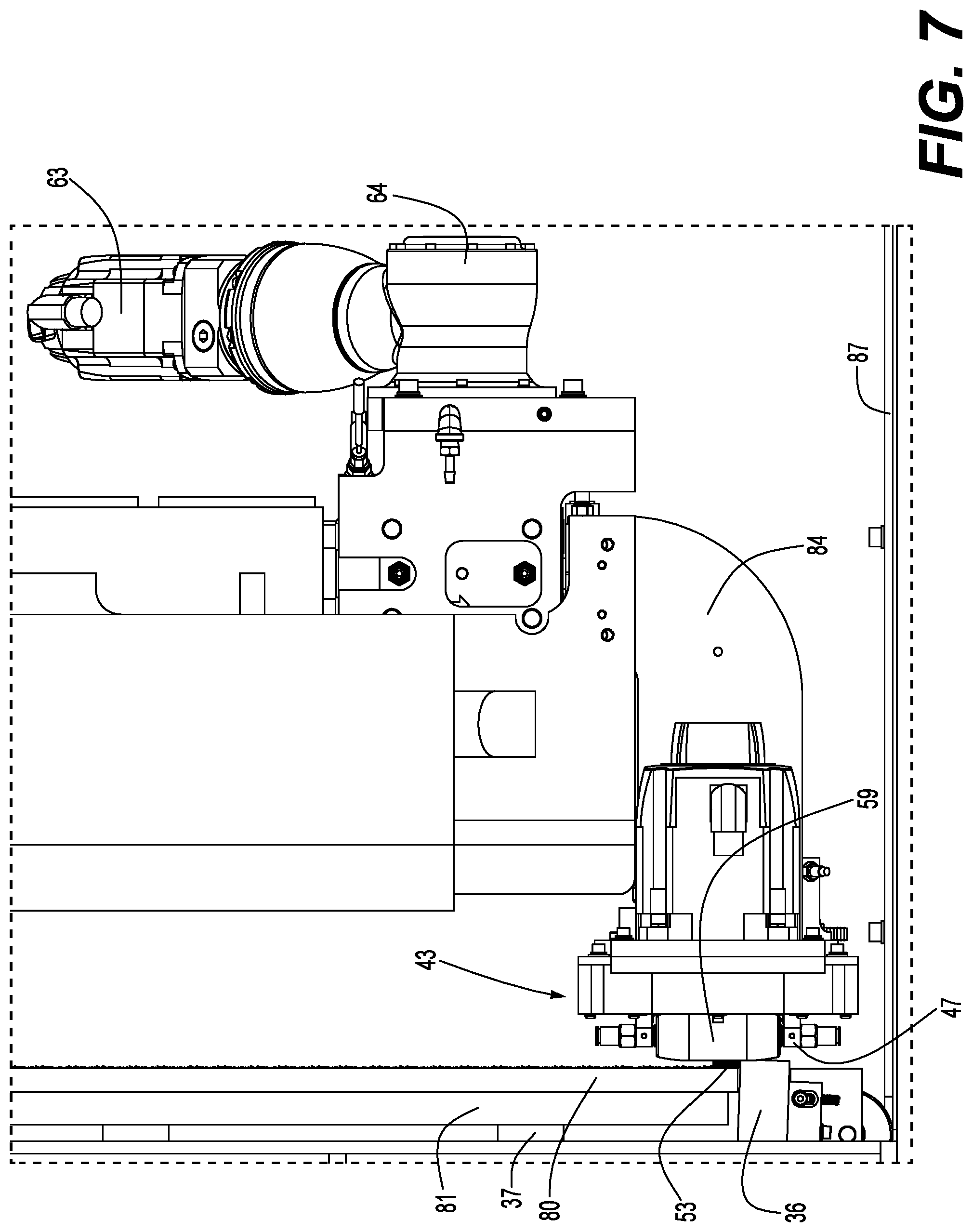 Patent US12103224 Figure 7 – Near net shape additive manufacturing apparatus
