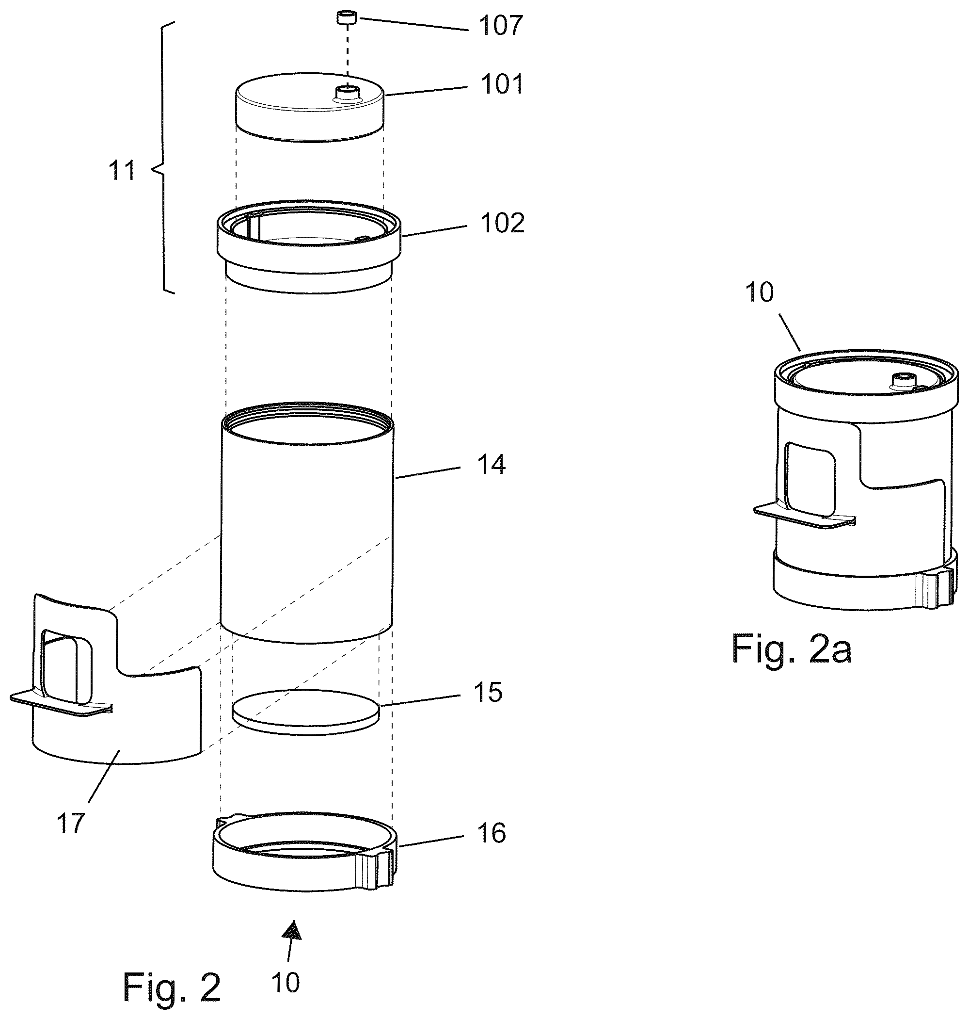 Patent US12103225 Figure 2 – Stereolithography device comprising cartridge device
