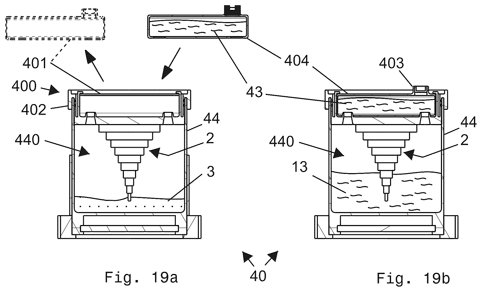 Patent US12103225 Figure 10 – Stereolithography device comprising cartridge device