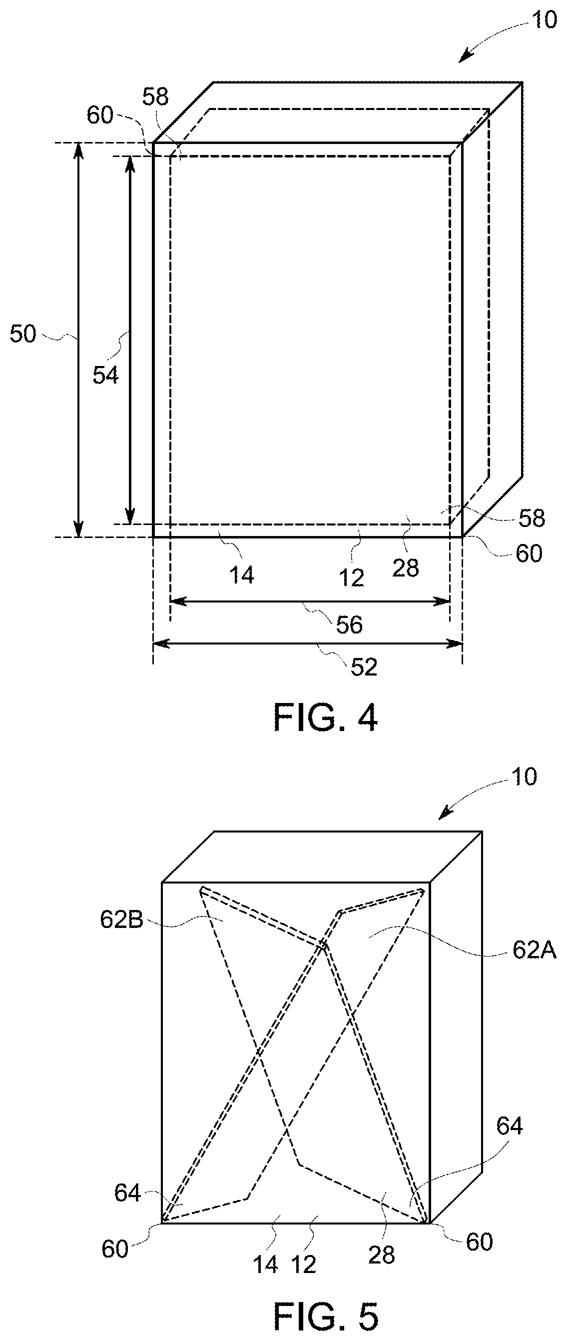 Patent US12103227 Figure 4 – Powder removal floating structures