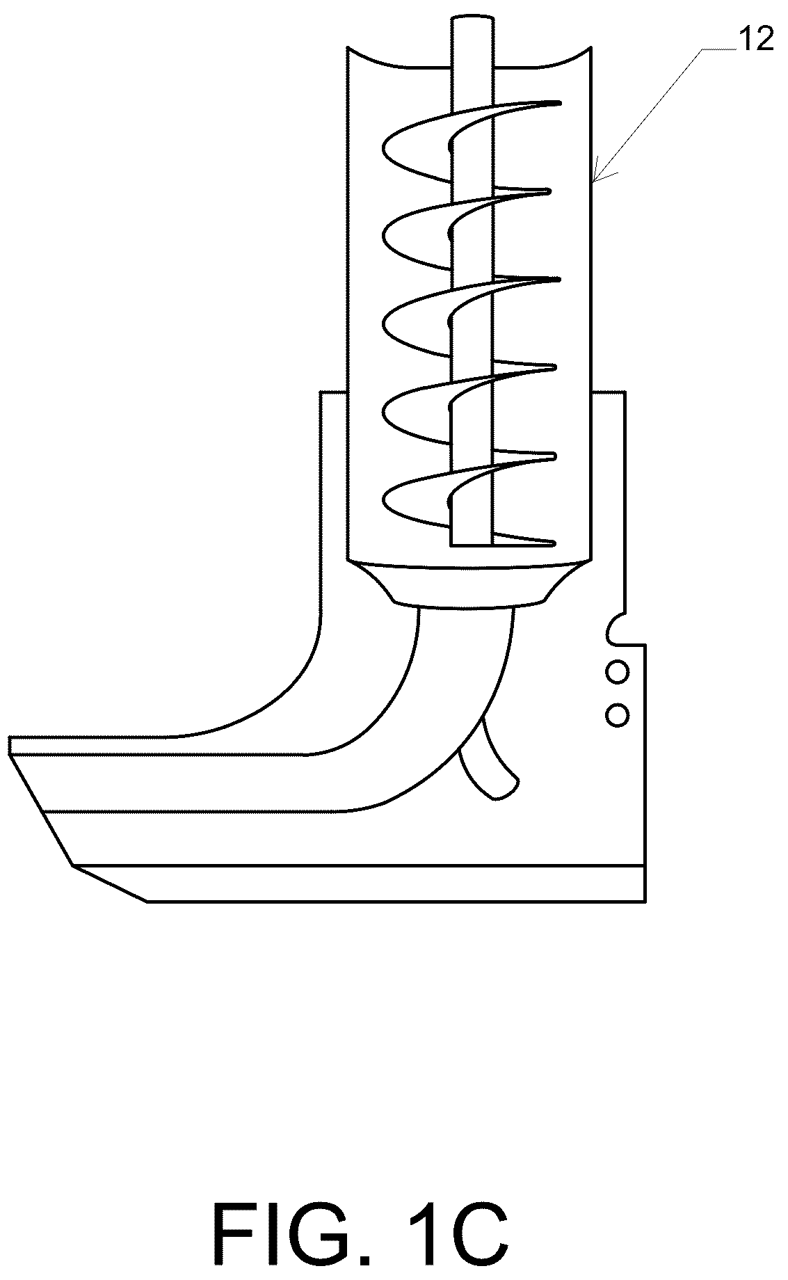 Patent US12103232 Figure 3 – Three-dimensional printing of reinforced concrete and nozzle therefor