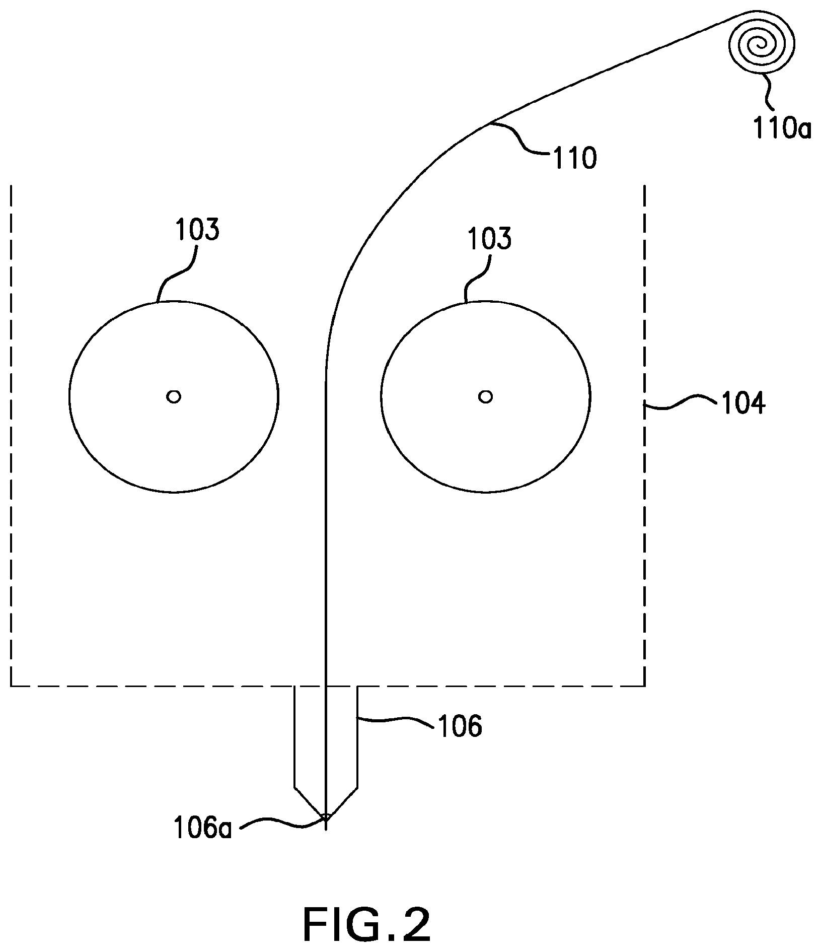 Patent US12103233 Figure 2 – Apparatus, system and method for an additive manufacturing print head