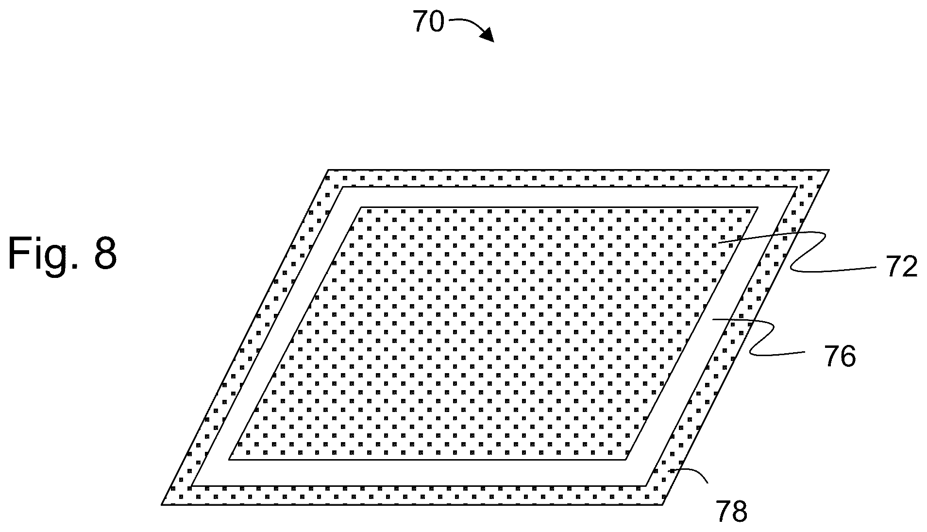 Patent US12103236 Figure 8 – Solid freeform fabrication using a plurality of modeling materials