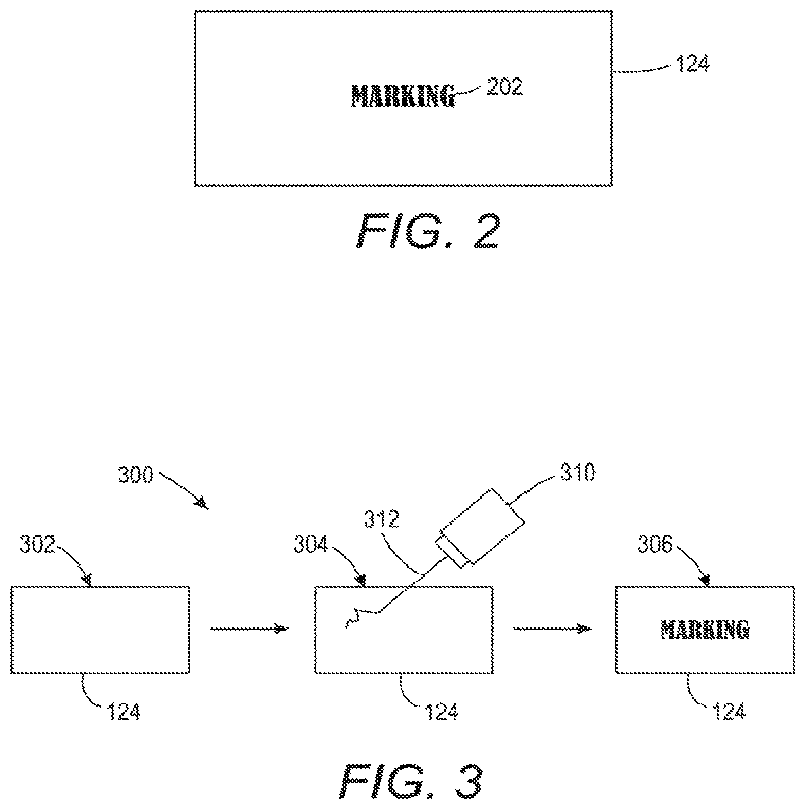 Patent US12103237 Figure 2 – Particles comprising marking additives for selective laser sintering-based additive manufacturing systems