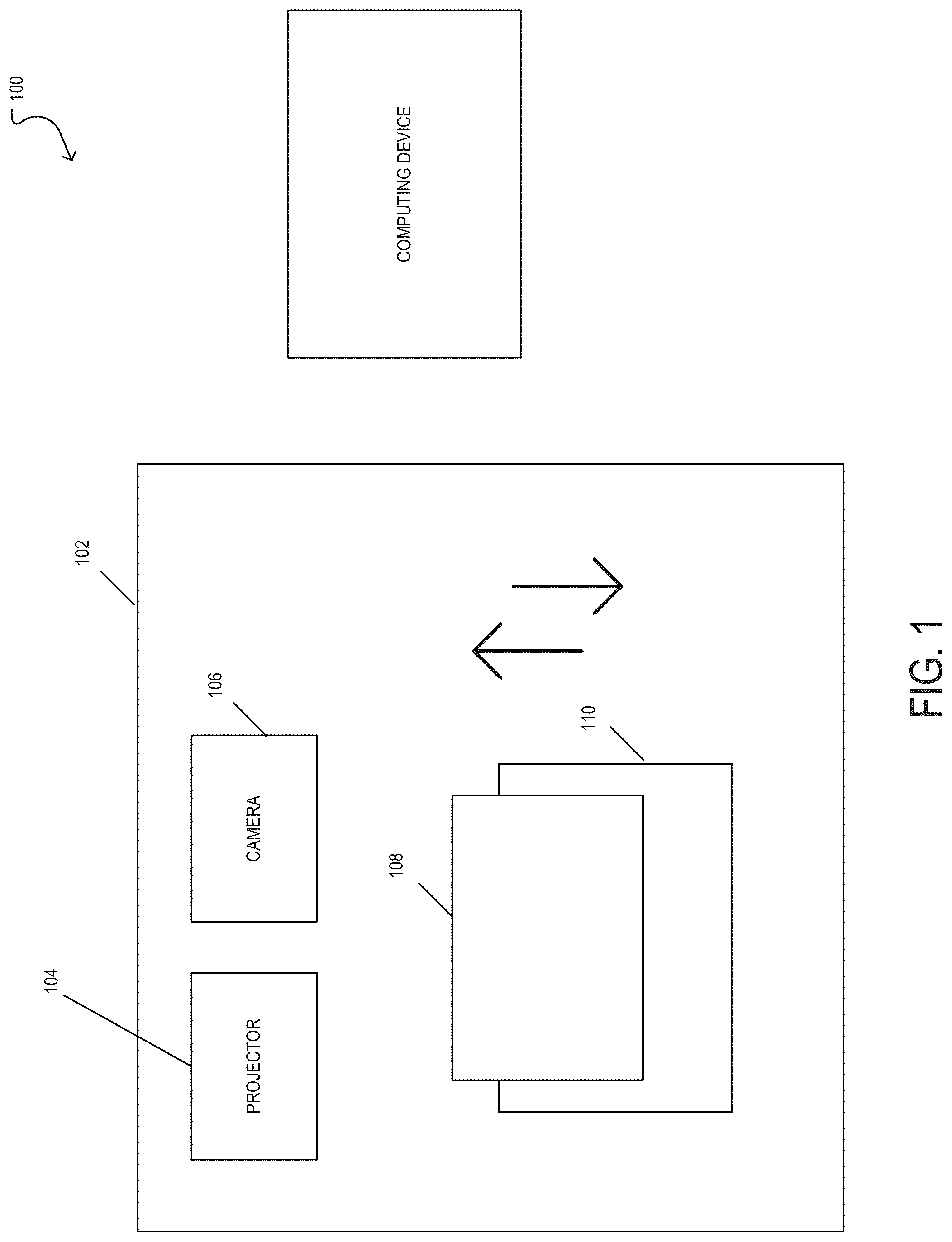 Patent US12103238 Figure 1 – Fringe calibration system and method