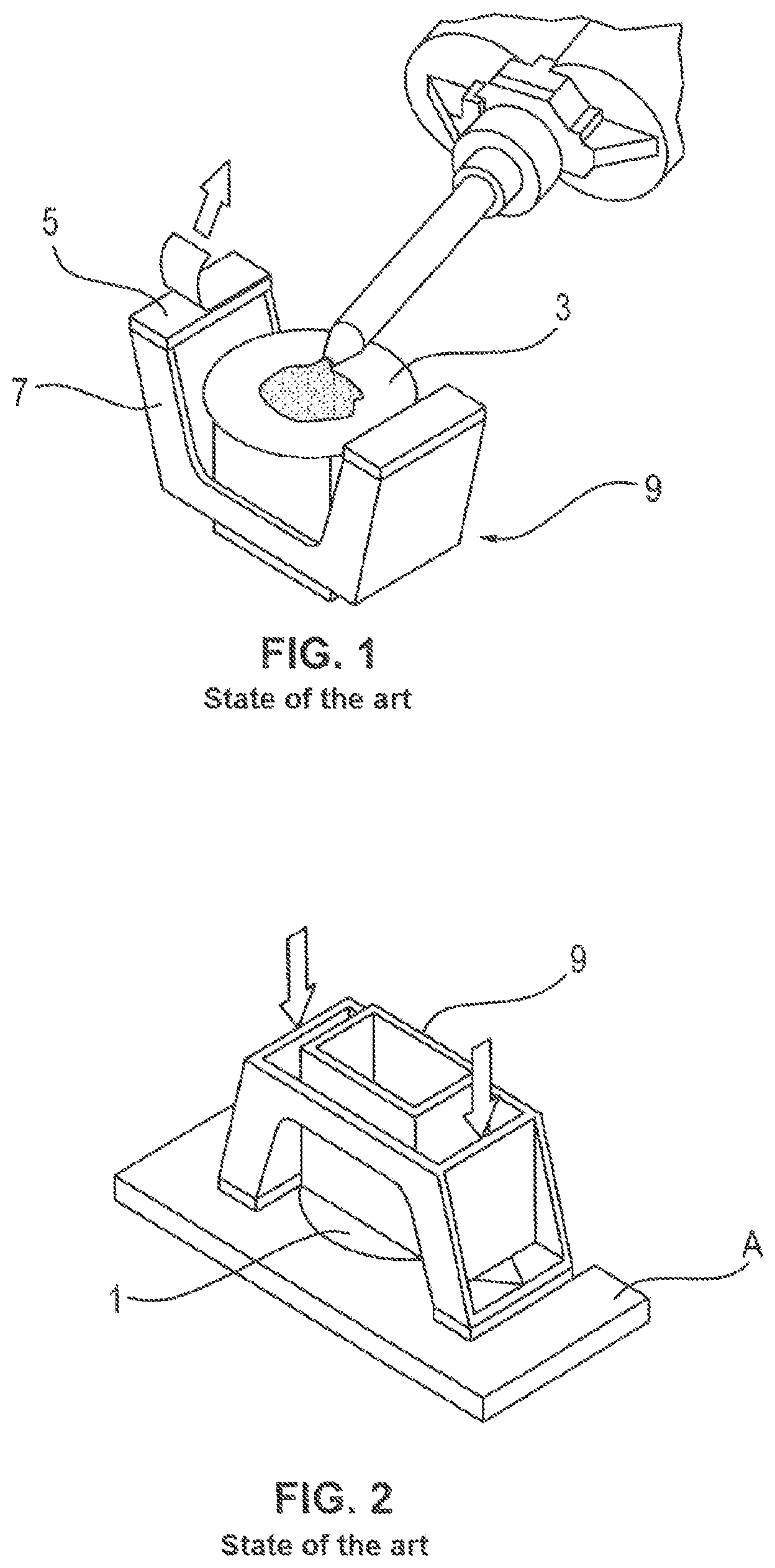 Patent US12103241 Figure 1 – Connection element for adhering to a component surface and production method and securing method therefor