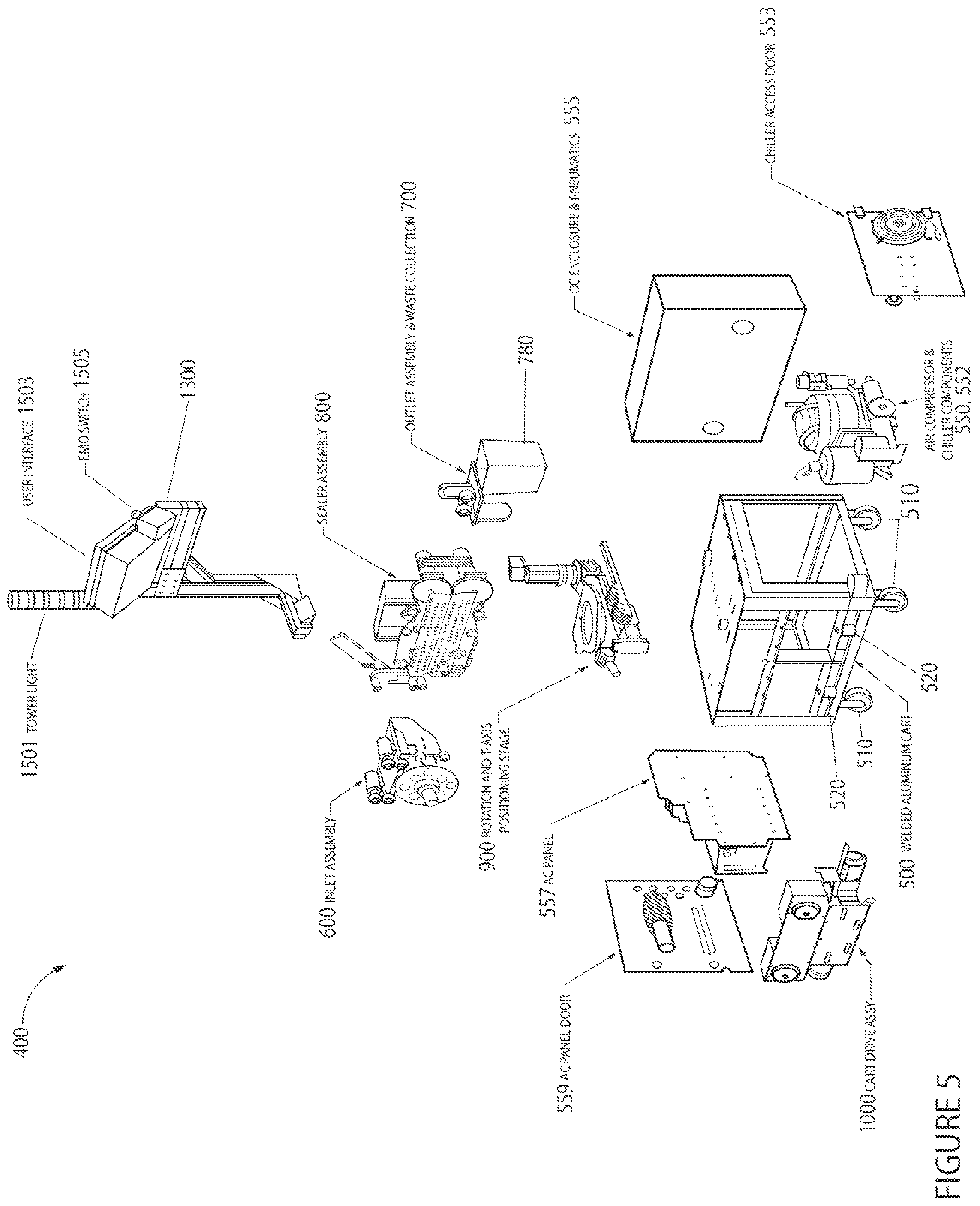 Patent US12103242 Figure 7 – Heat sealing system