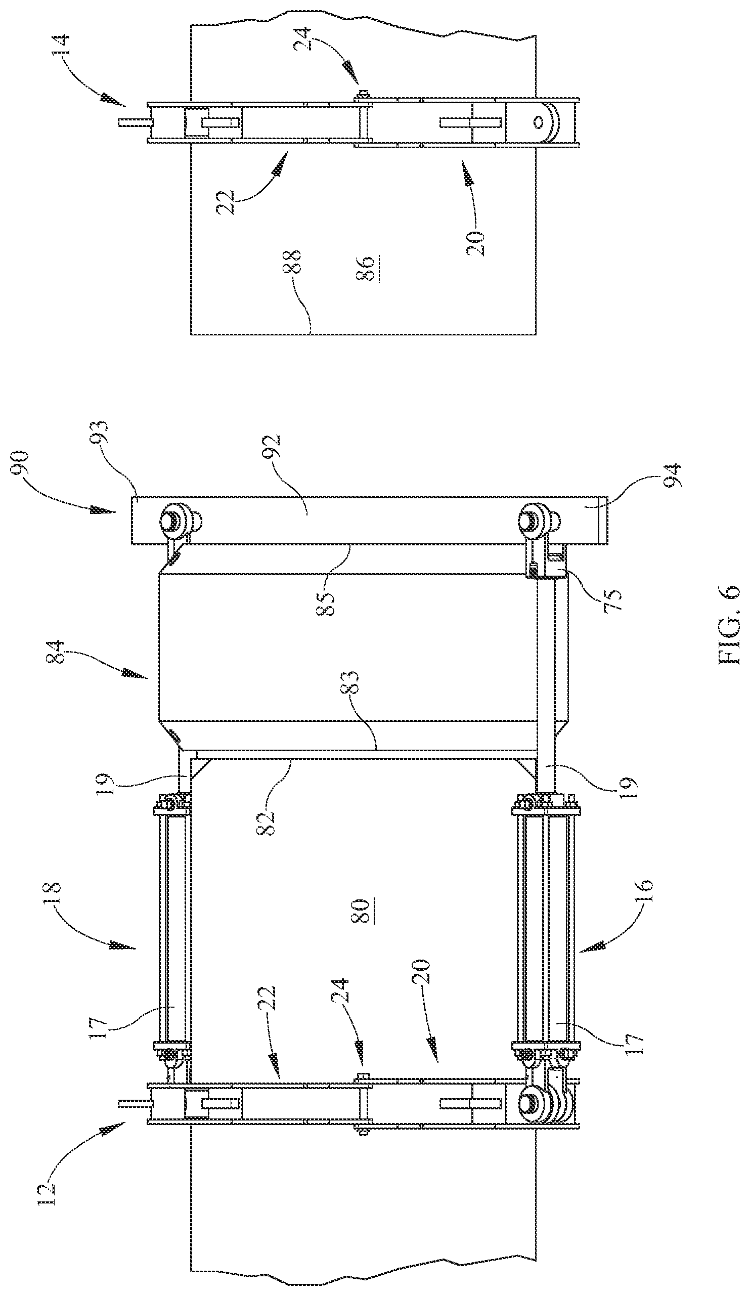 Patent US12103247 Figure 6 – Assembly and method of coupling pipes