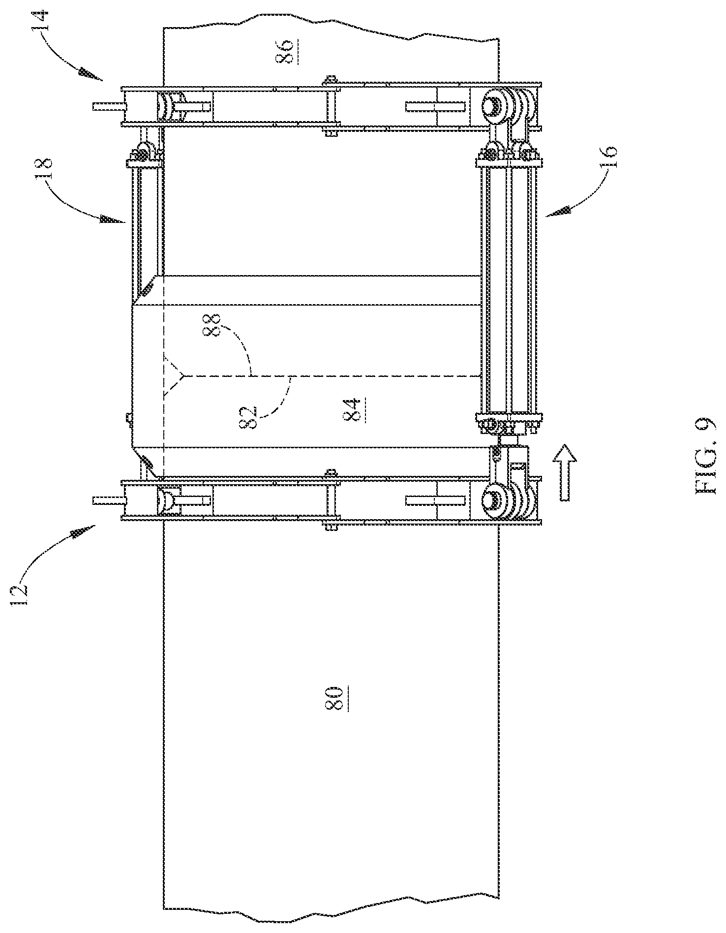 Patent US12103247 Figure 9 – Assembly and method of coupling pipes