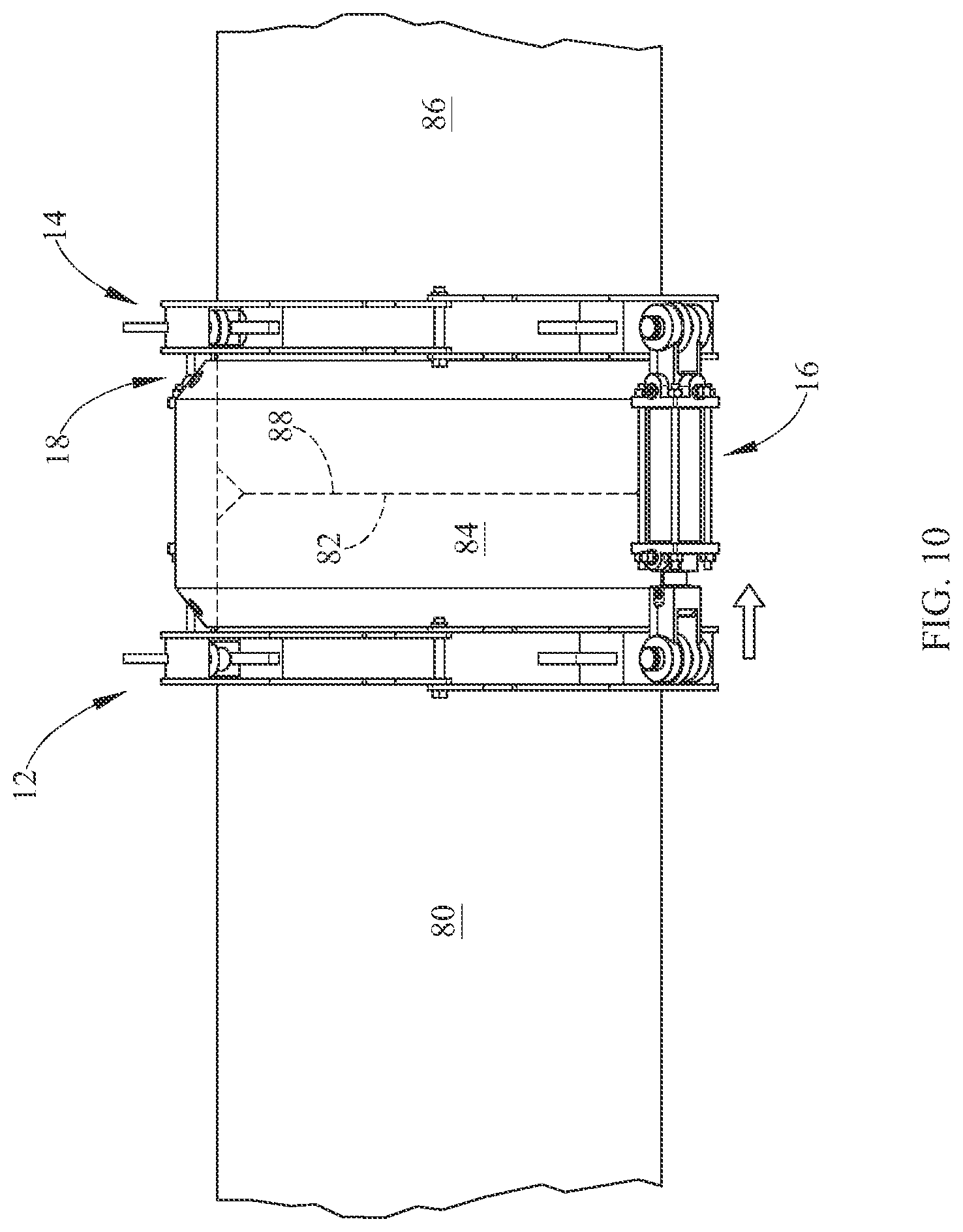 Patent US12103247 Figure 10 – Assembly and method of coupling pipes
