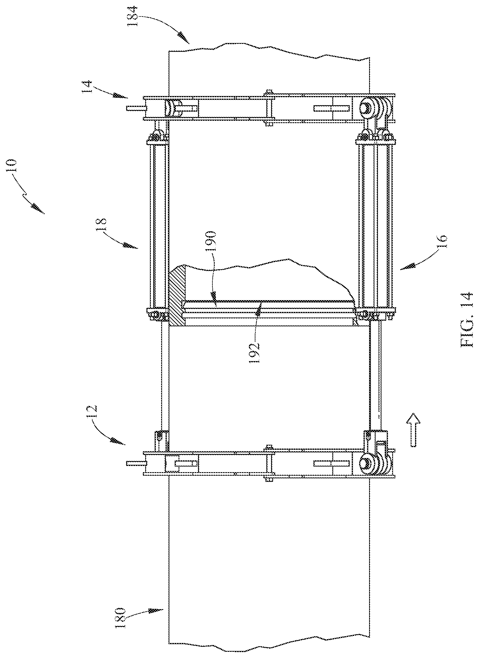 Patent US12103247 Figure 14 – Assembly and method of coupling pipes