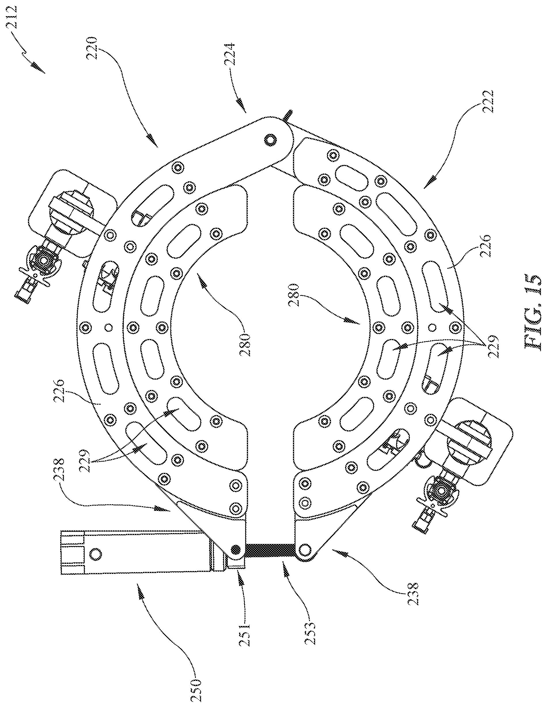 Patent US12103247 Figure 15 – Assembly and method of coupling pipes