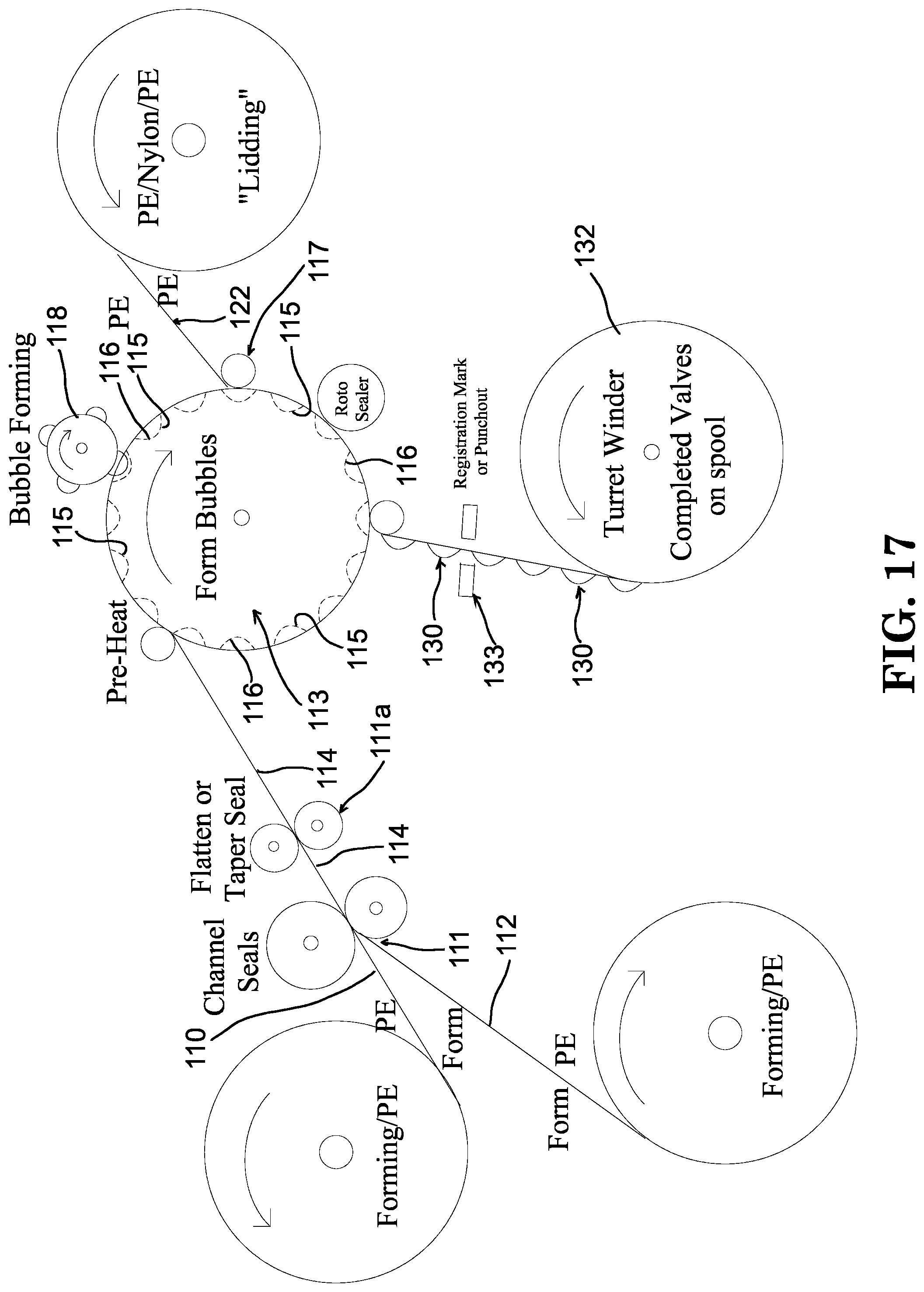 Patent US12103248 Figure 6 – Systems and methods of bubble closure formation for packaging