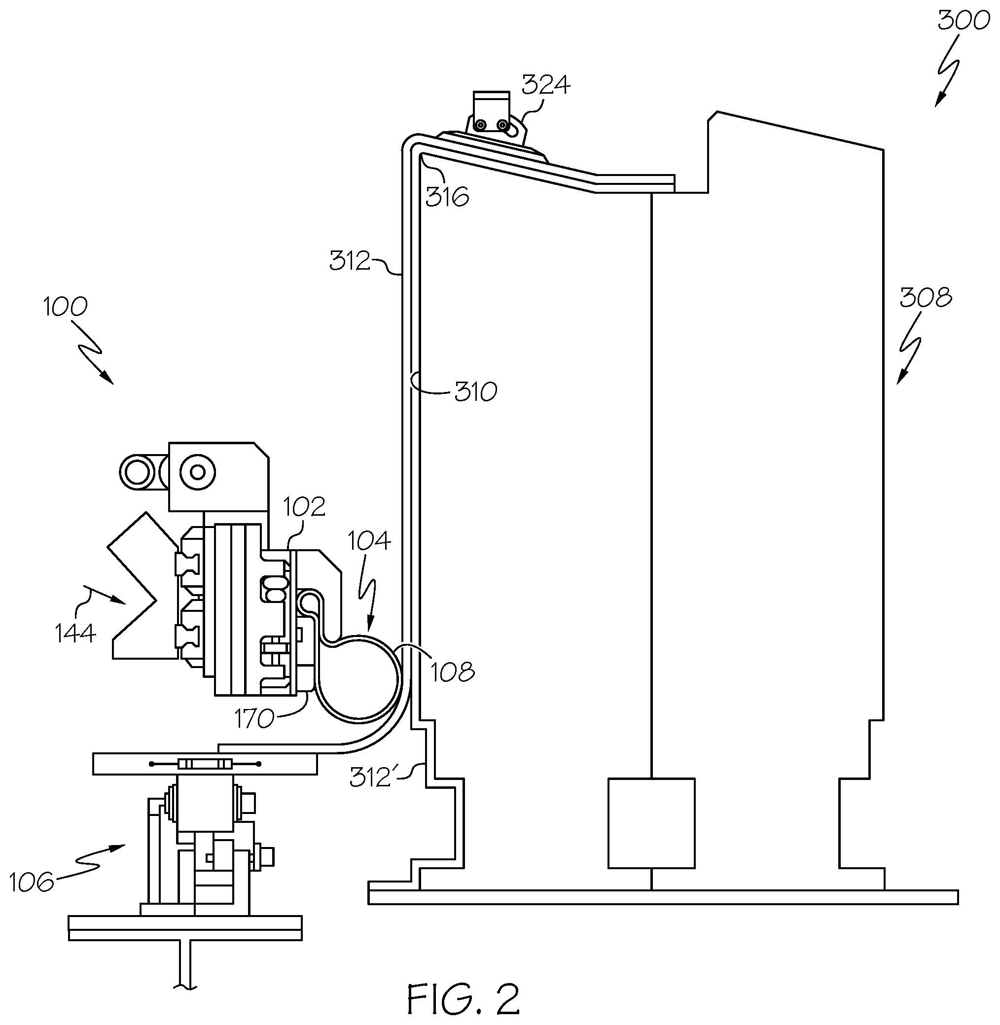 Patent US12103249 Figure 2 – Composite forming apparatus, methods, and systems