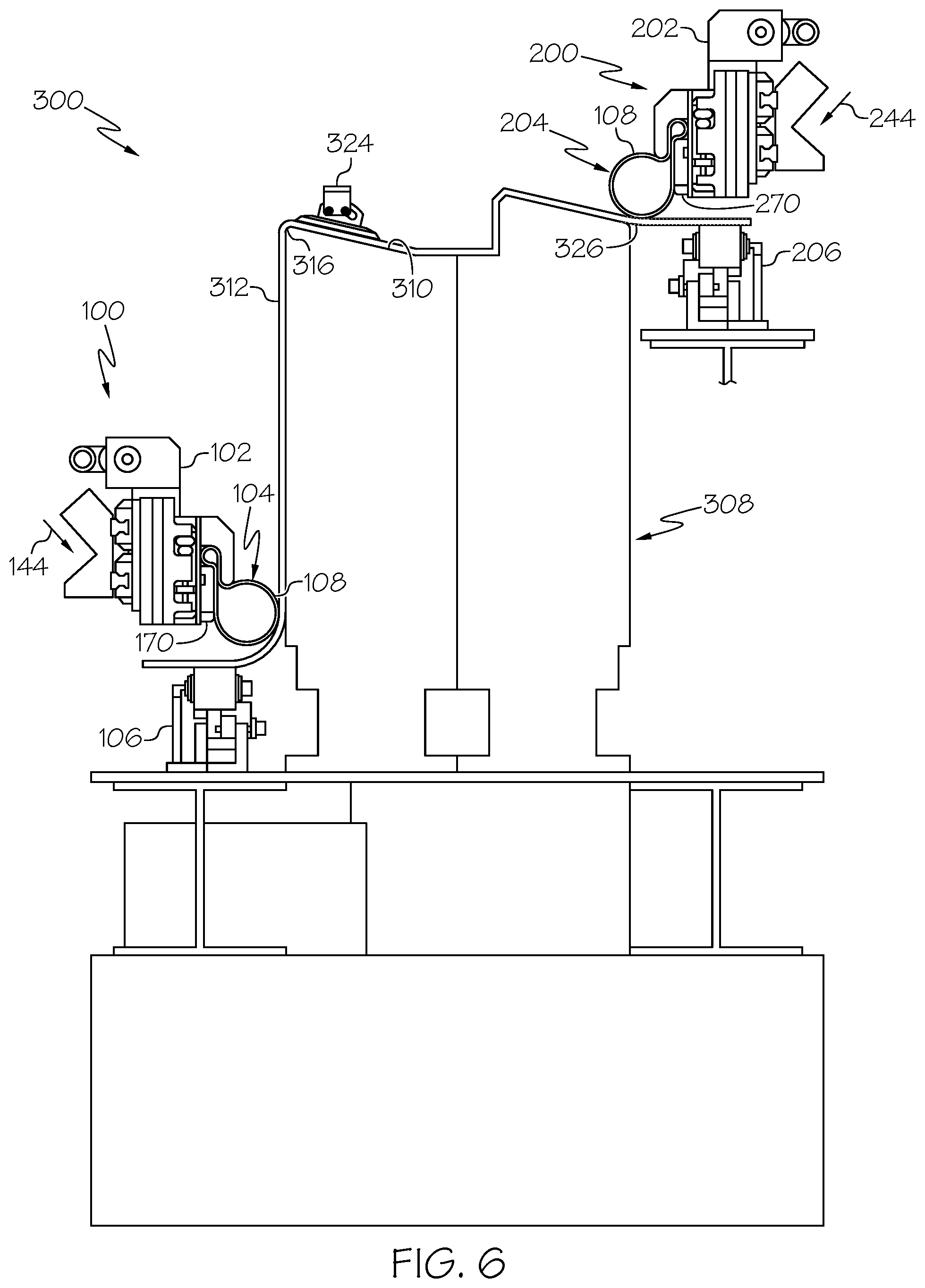 Patent US12103249 Figure 7 – Composite forming apparatus, methods, and systems