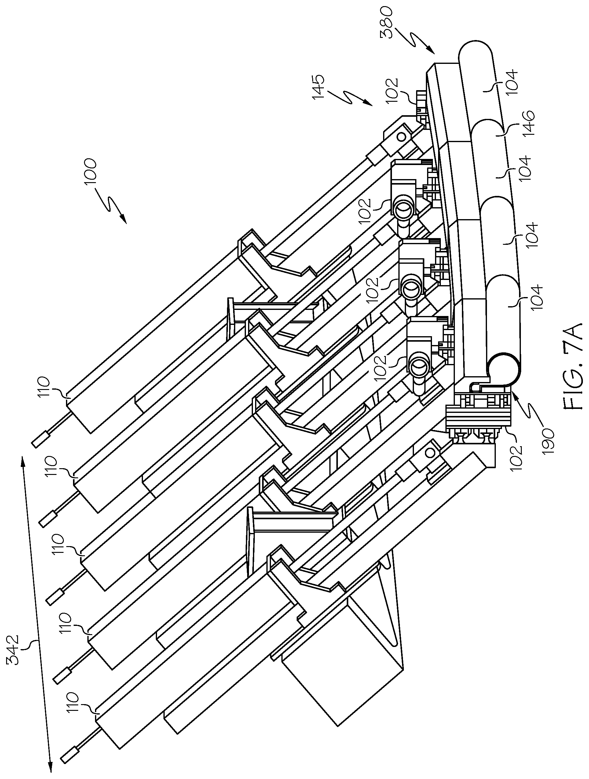 Patent US12103249 Figure 8 – Composite forming apparatus, methods, and systems